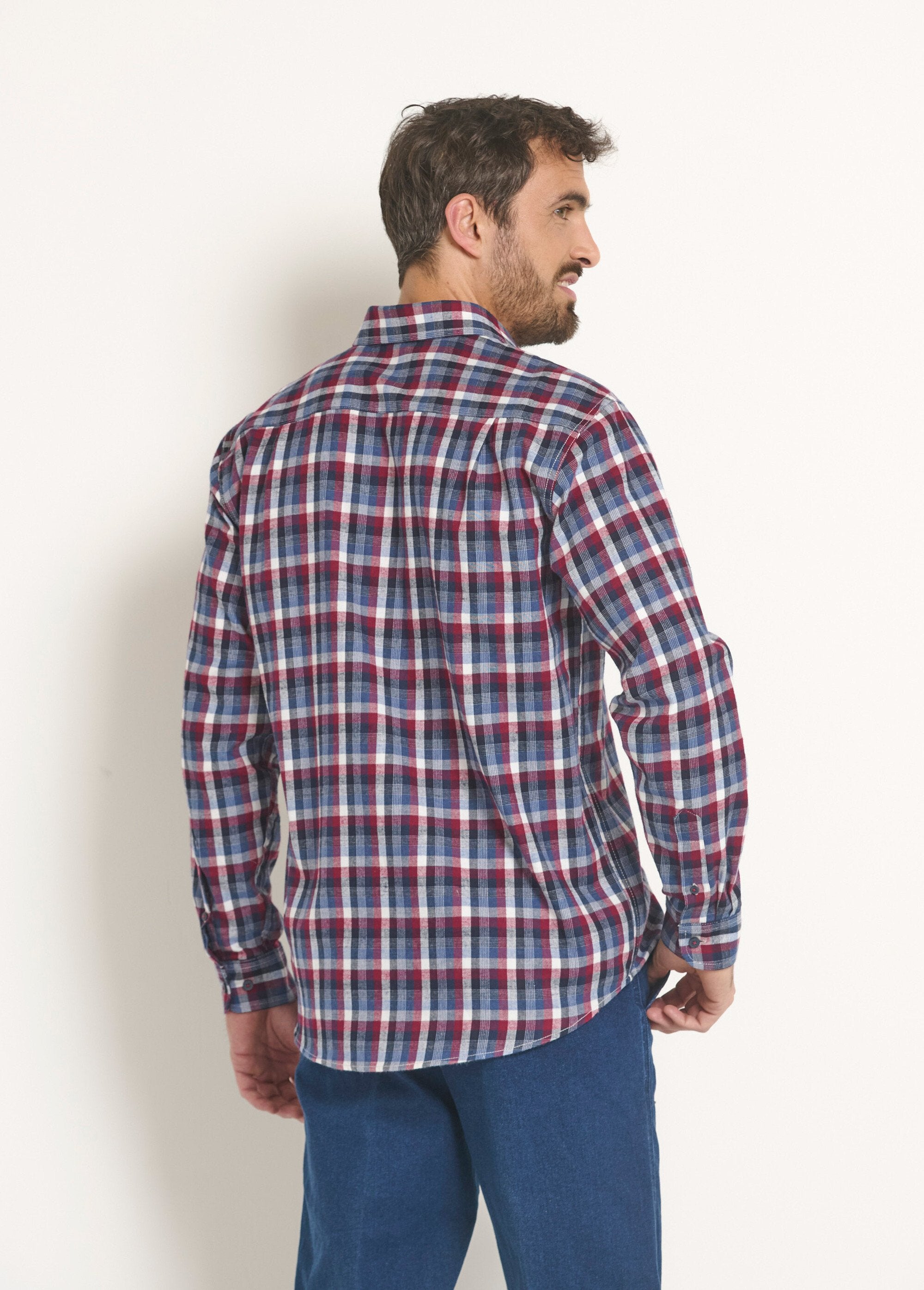 Camisa_de_flanela_quente_com_xadrez_Carreaux_bleu_et_rouge_DO1_slim