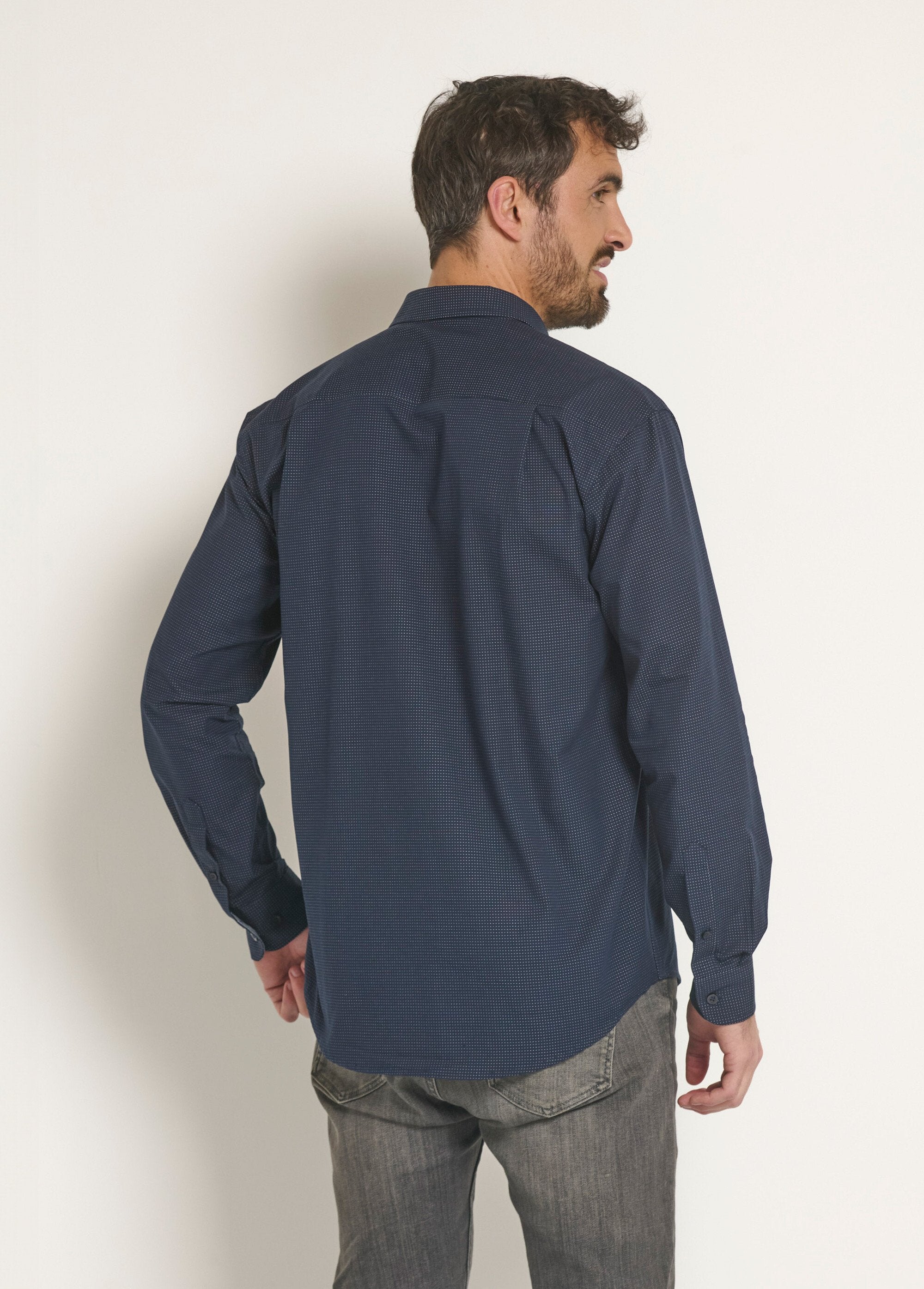 Camisa_de_algodão_escuro_com_detalhes_contrastantes_Bleu_marine_DO1_slim