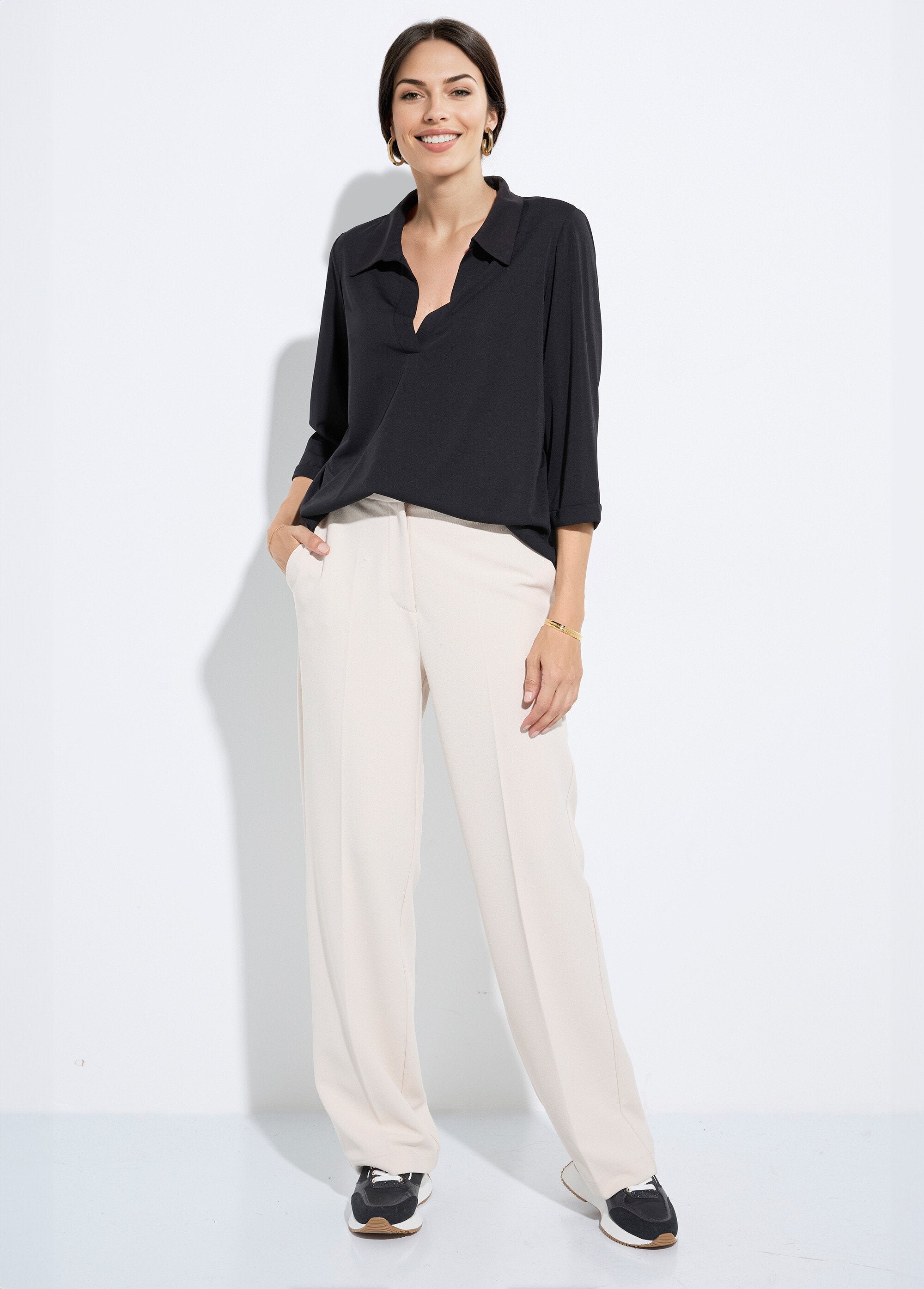 Chemisier_fluide_uni_avec_col_tailleur_Uni_noir_SF1_slim