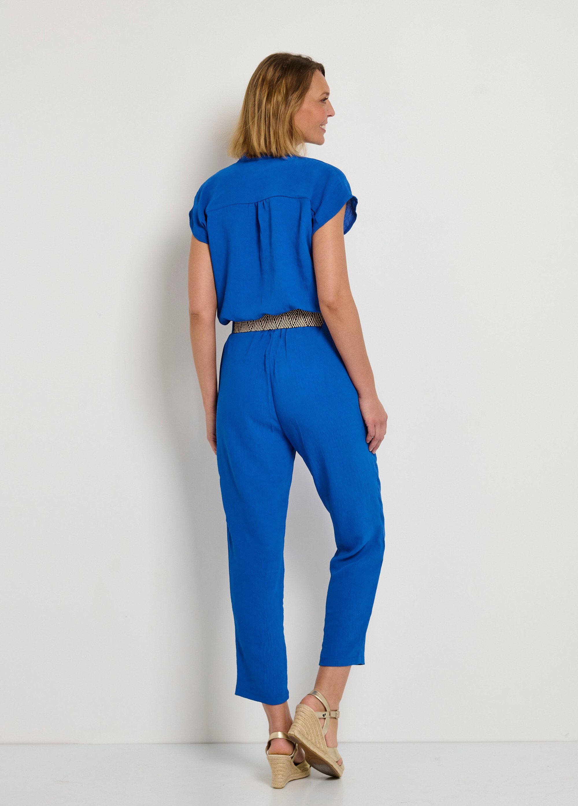 Combipantalon_cache_coeur_gaufrée_+_ceinture_Bleu_royal_DO1_slim