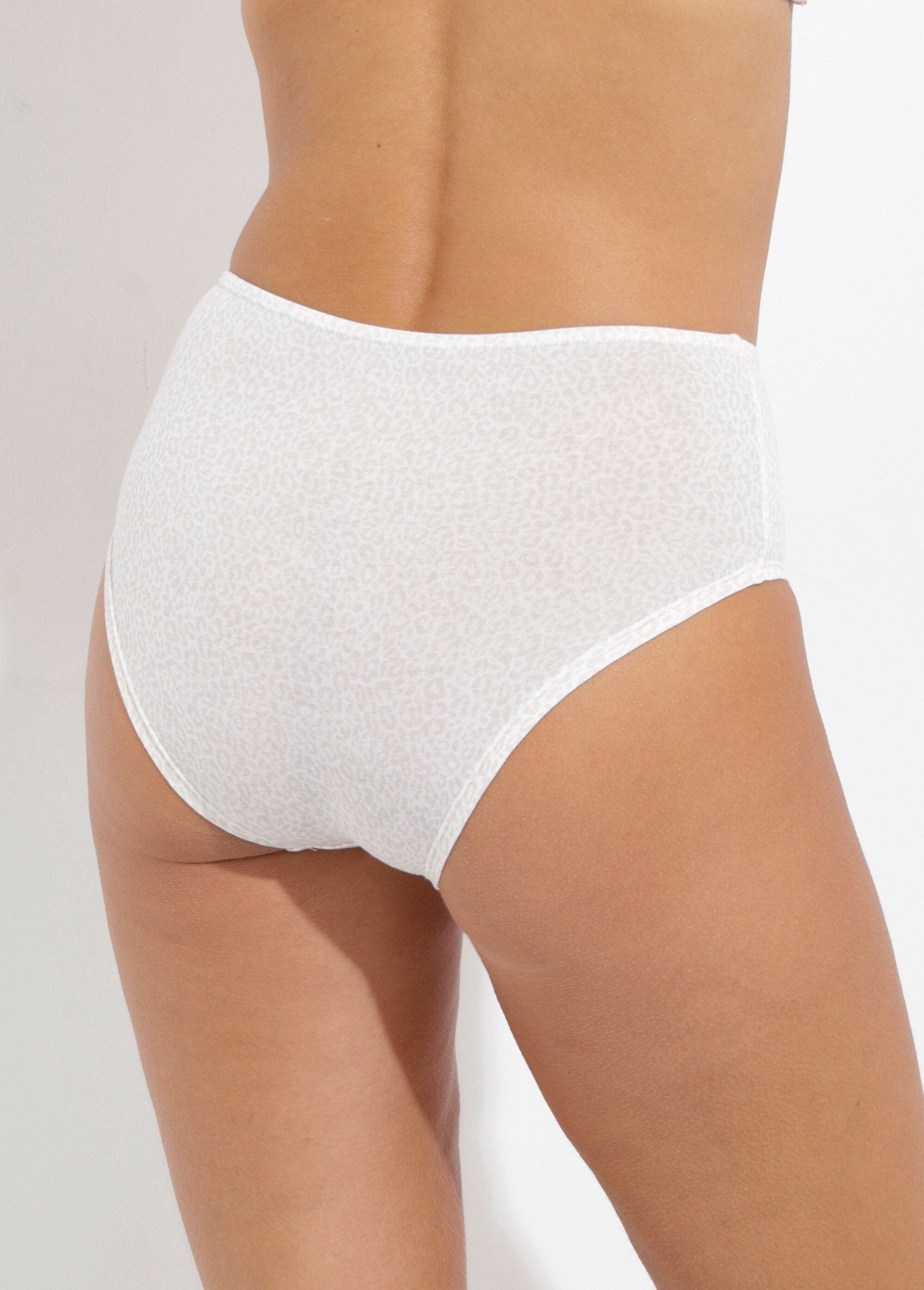 Calcinha_midi_de_algodão_elástico_de_cintura_alta_-_pacote_com_3_Assortis_ecru_lot3_DO1_slim