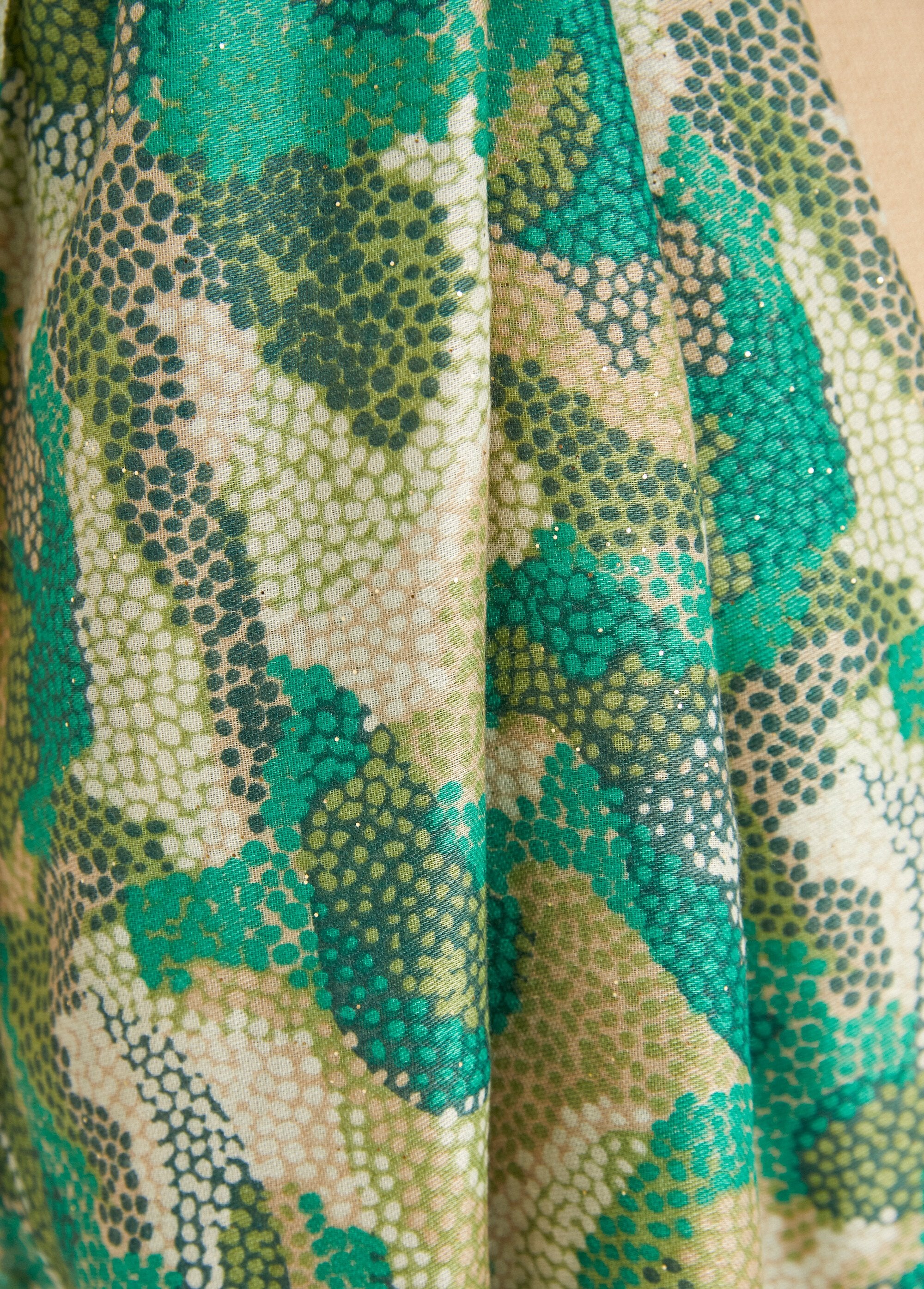 Foulard_imprimé_motif_pailleté_Vert_DE2_slim