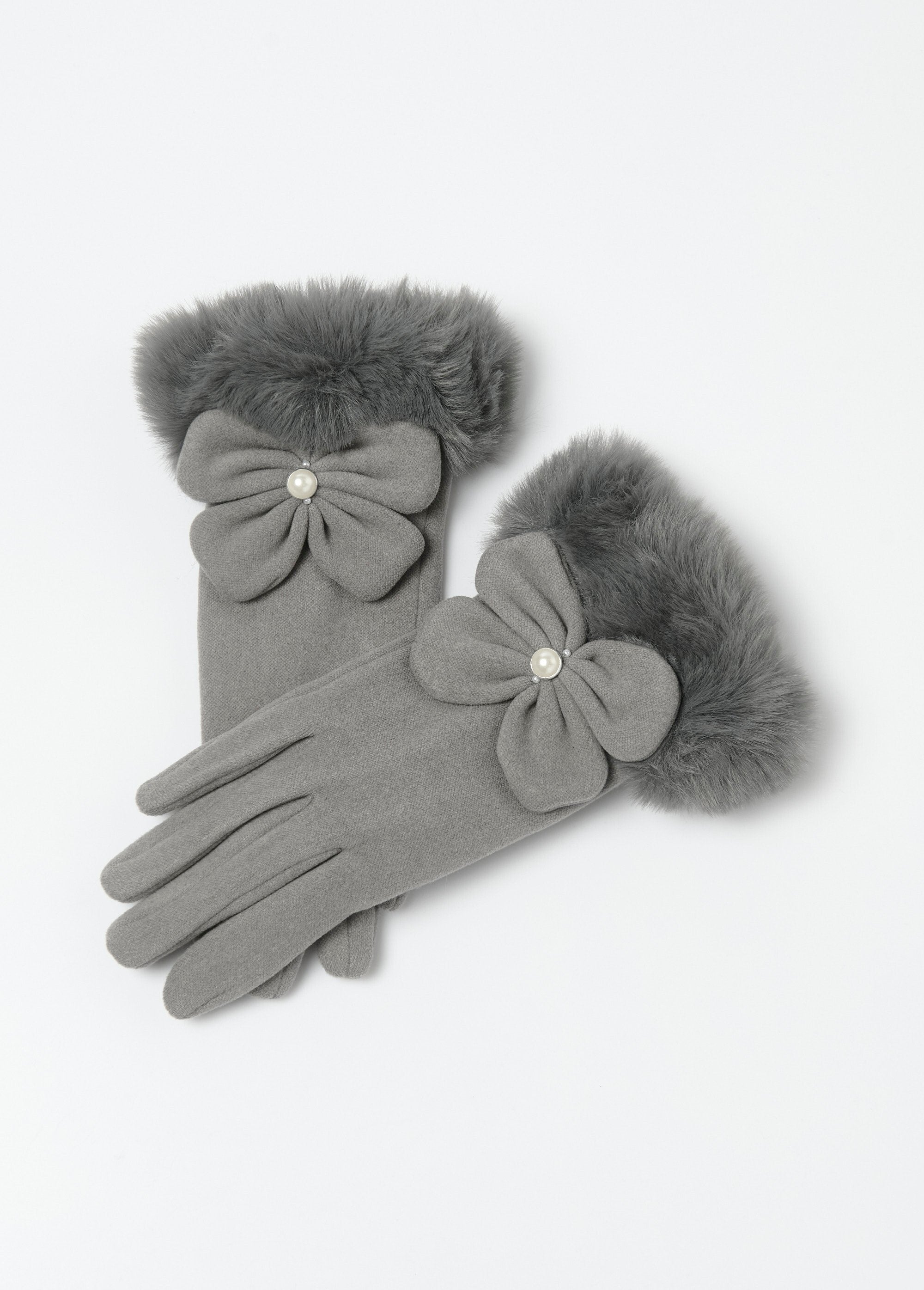 Luvas_com_acabamento_em_imitação_de_pele_têxtil_Gants_fleur_perlee_FA1_slim