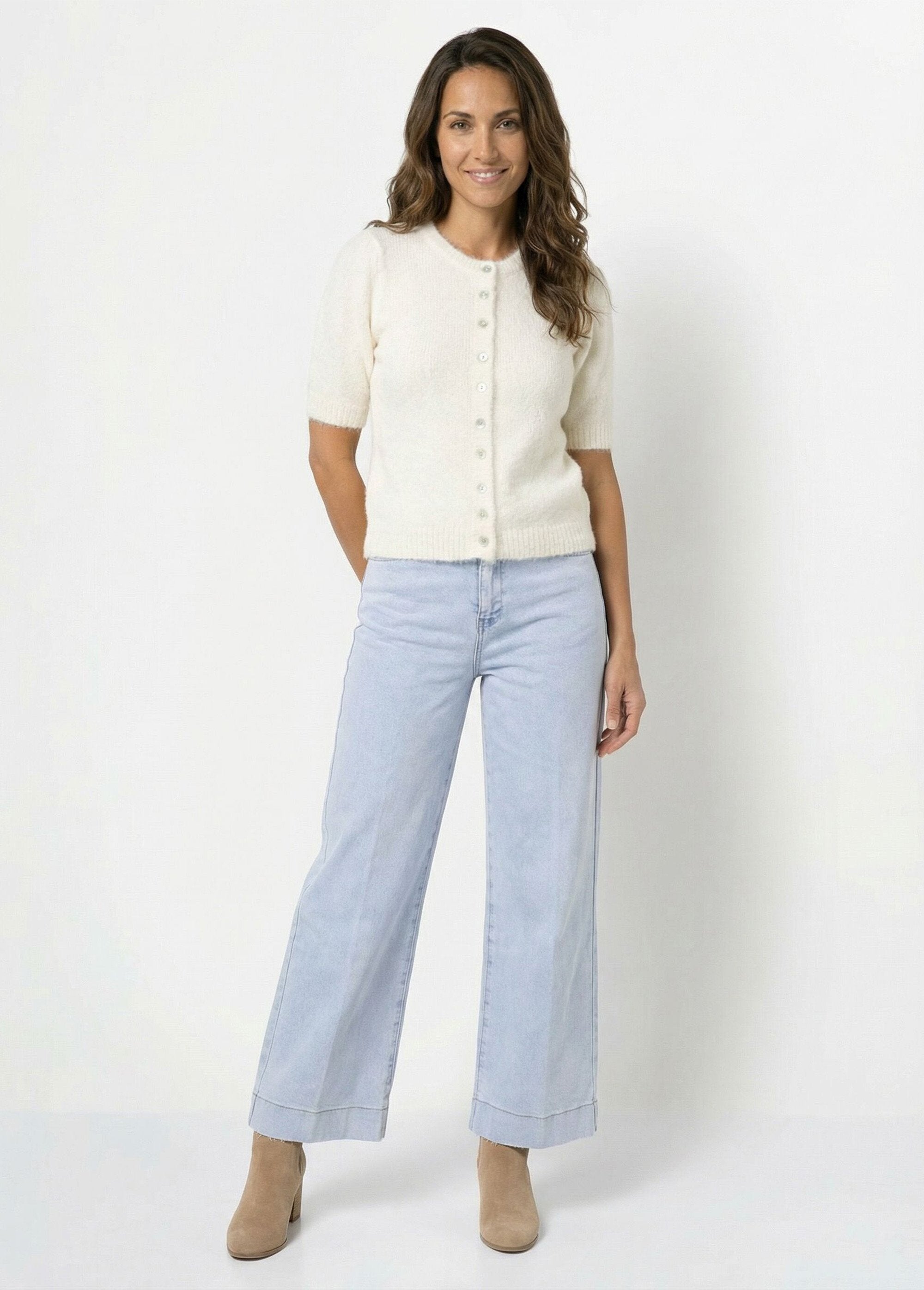 Gilet_à_manches_courtes_avec_laine_Ecru_SF1_slim