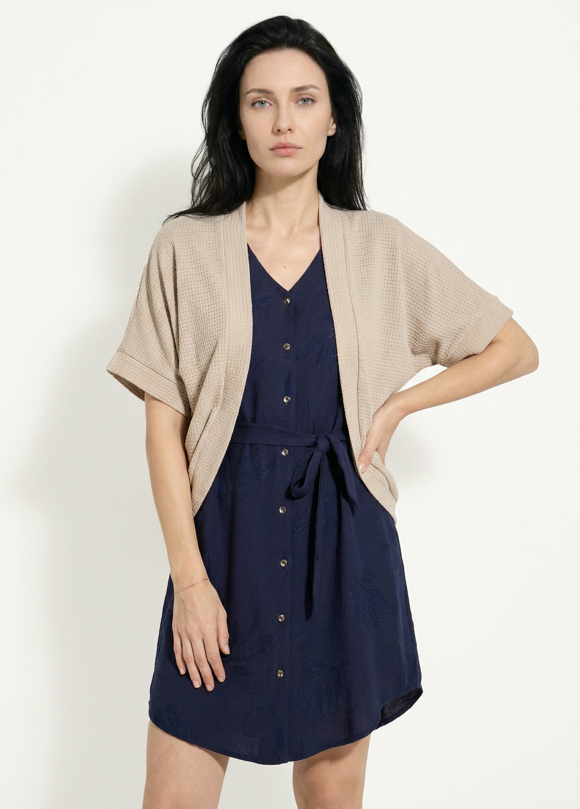 Gilet_boléro_en_maille_gaufrée_Beige_FA1_slim