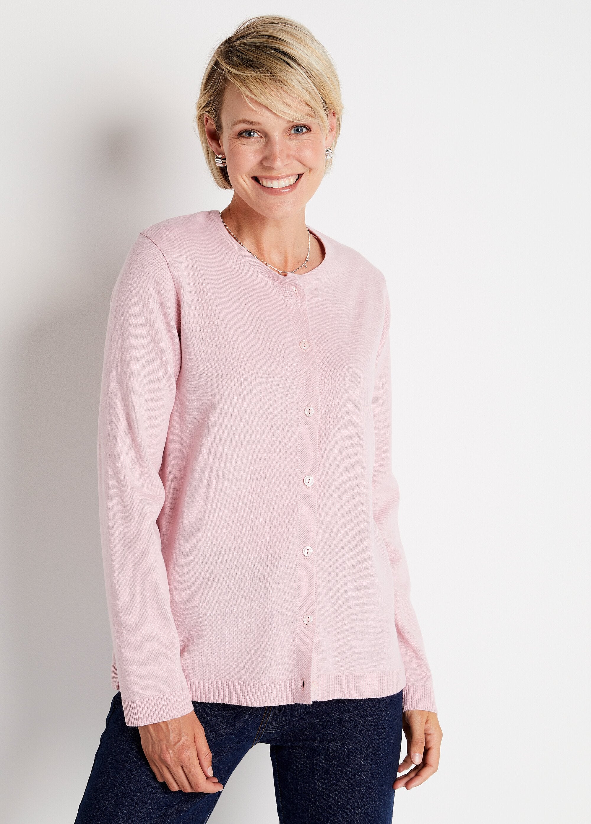 Colete_cardigan_curto_liso_com_botões_ROSA_FA1_slim