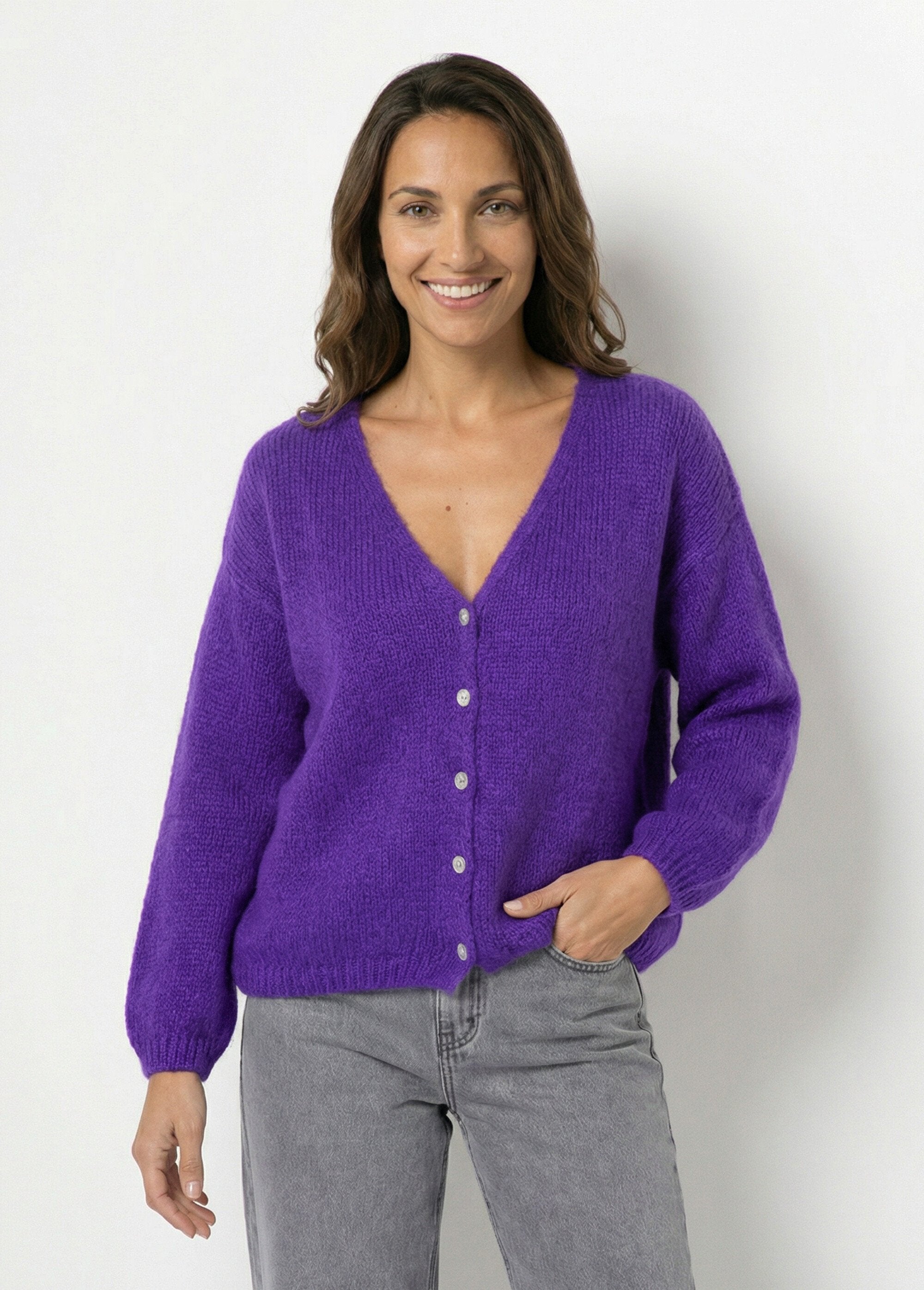Gilet_chaud_col_V_en_maille_mohair_Violet_FA1_slim