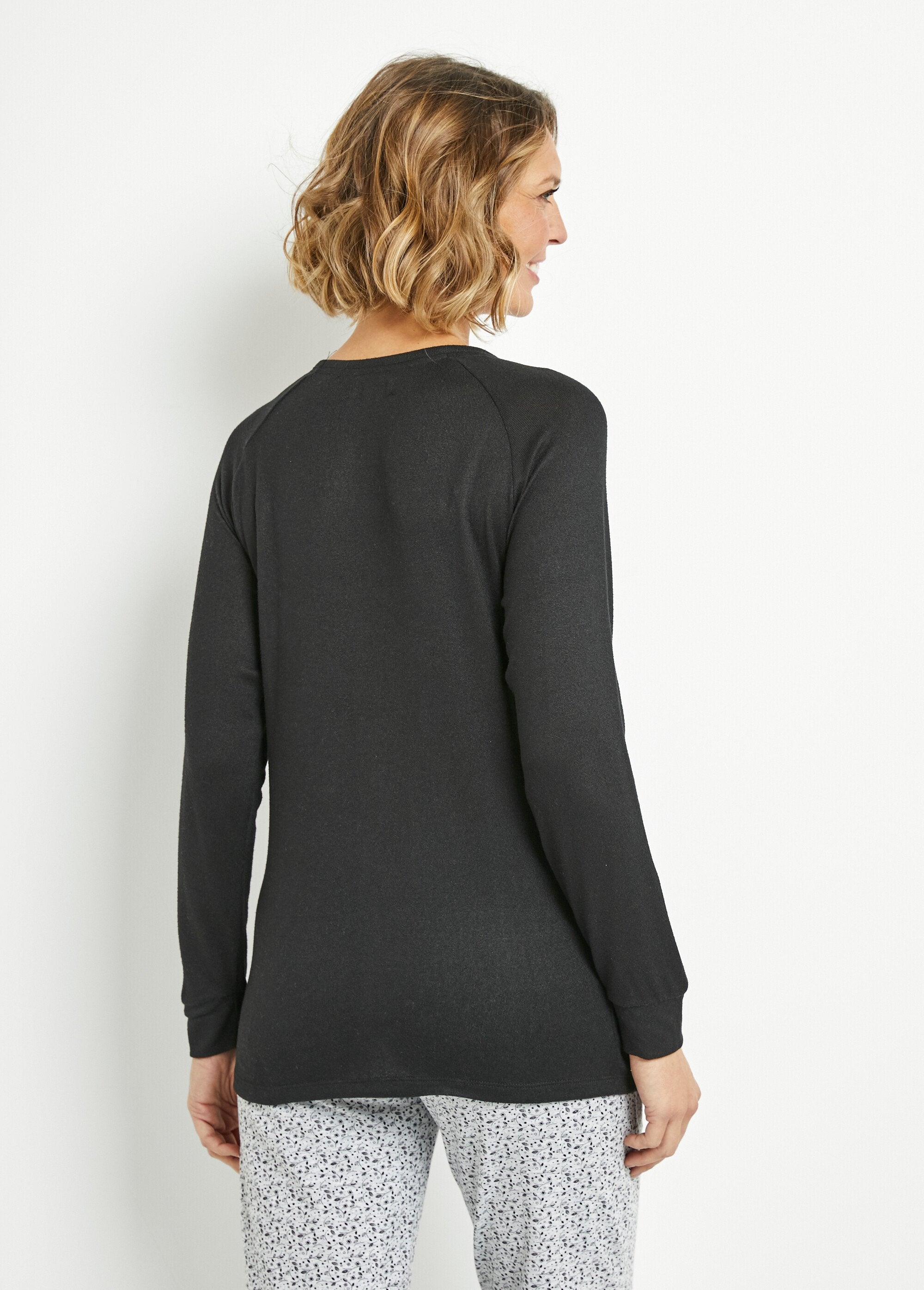 Pijama_de_manga_comprida_liso_Noir_DO1_slim