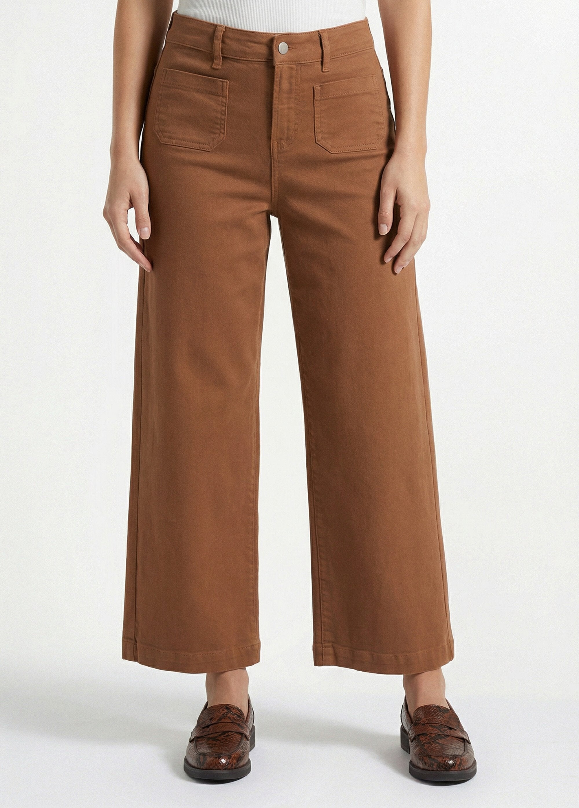 Calças_de_ganga_de_perna_larga_7/8_com_4_bolsos_Noisette_FA1_slim