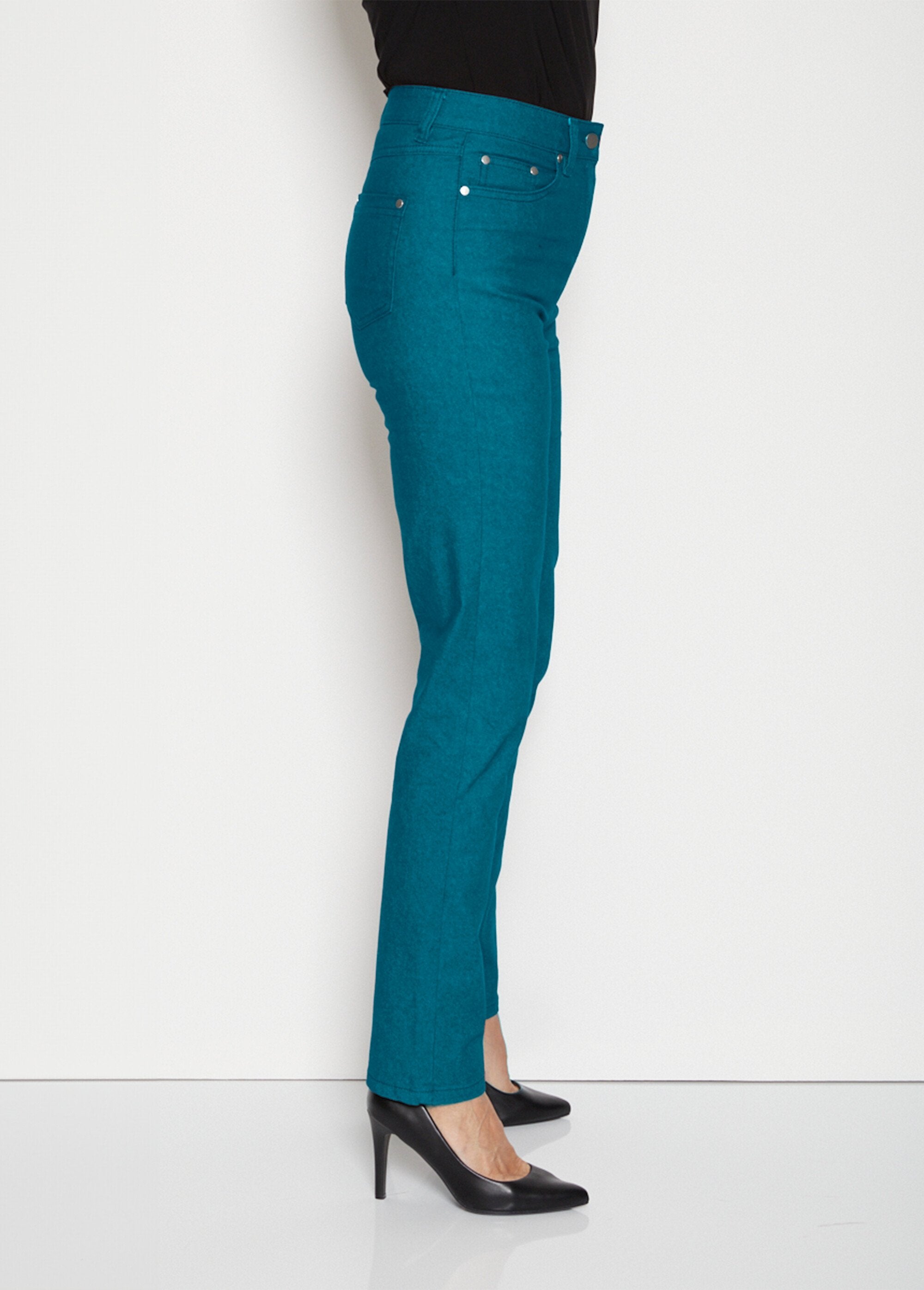 Jean_couleur_MORPHOSTYLE_tissu_stretch_Vert_DR1_slim