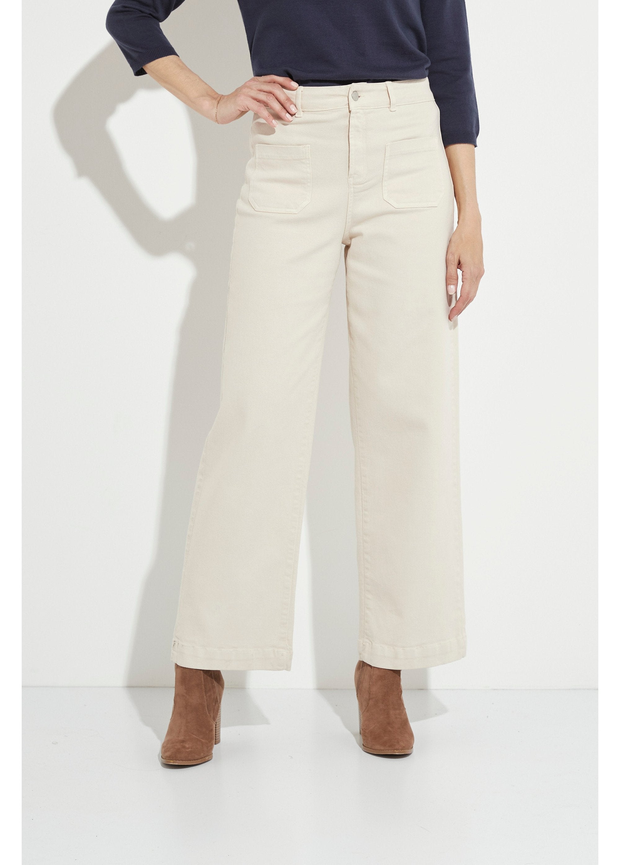 Jeans_de_perna_larga_denim_extra_elástico_com_4_bolsos_Ecru_FA1_slim