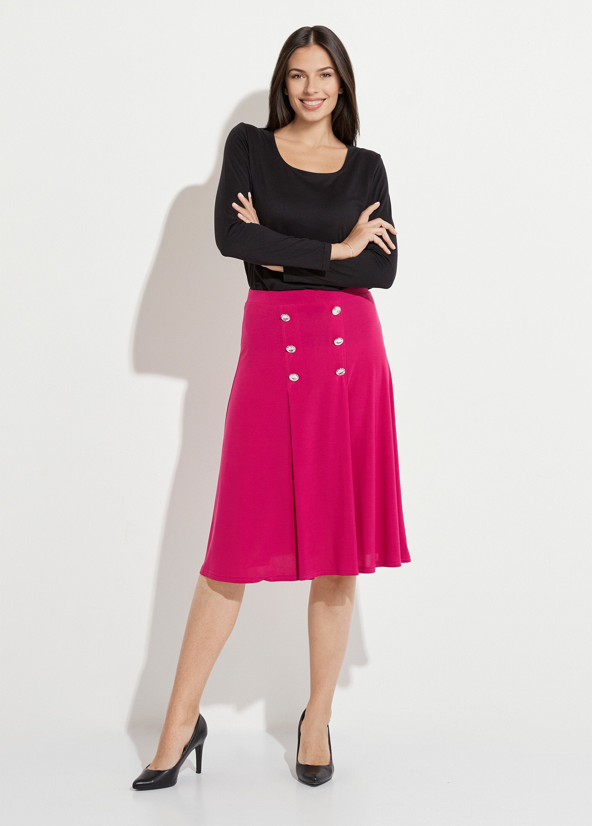 Saia_larga_de_comprimento_médio_em_malha_lisa_com_ponte_Fuchsia_SF1_slim