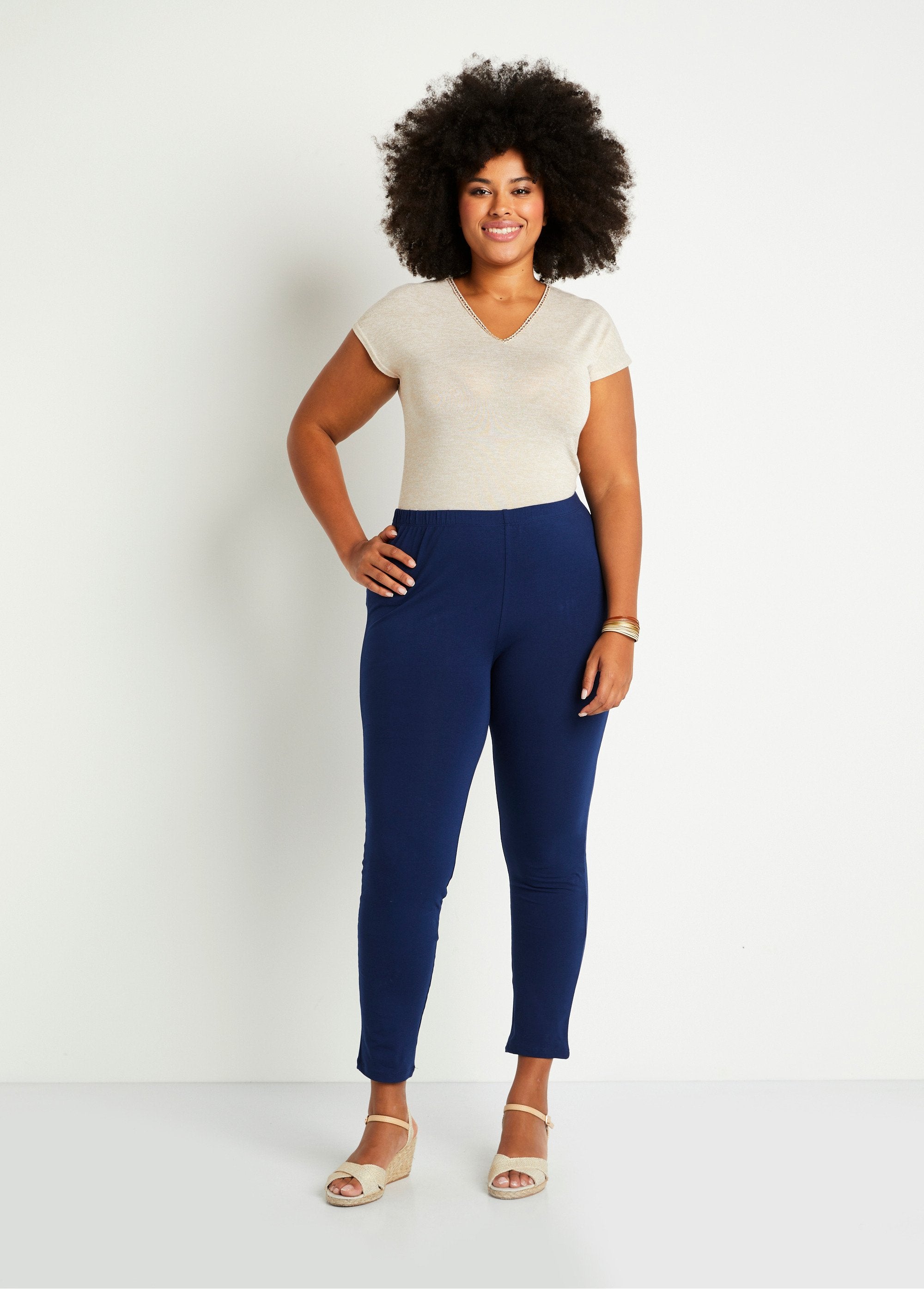 Legging_estampada_com_cós_elástico_Marinha_simples_SF1_curvy