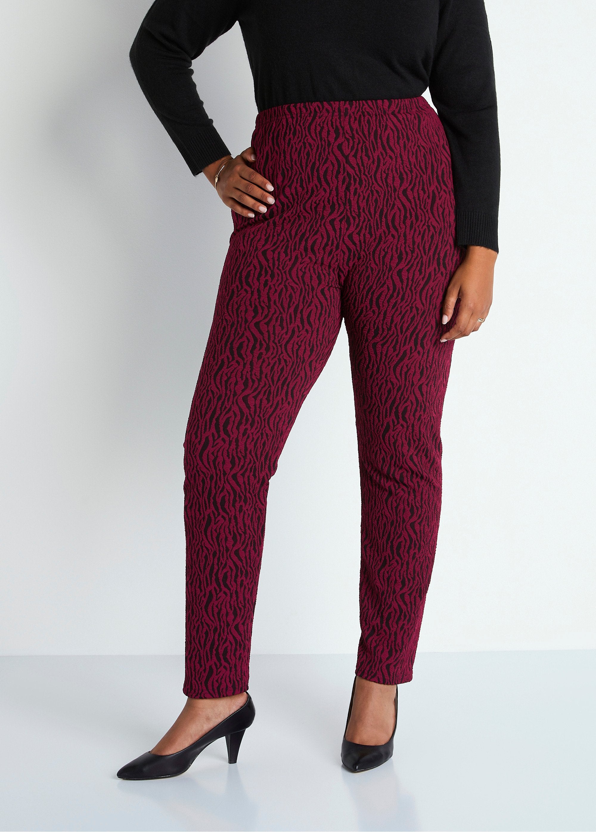 Legging_em_malha_jacquard_com_elástico_na_cintura_Zebra_Borgonha_FA1_curvy