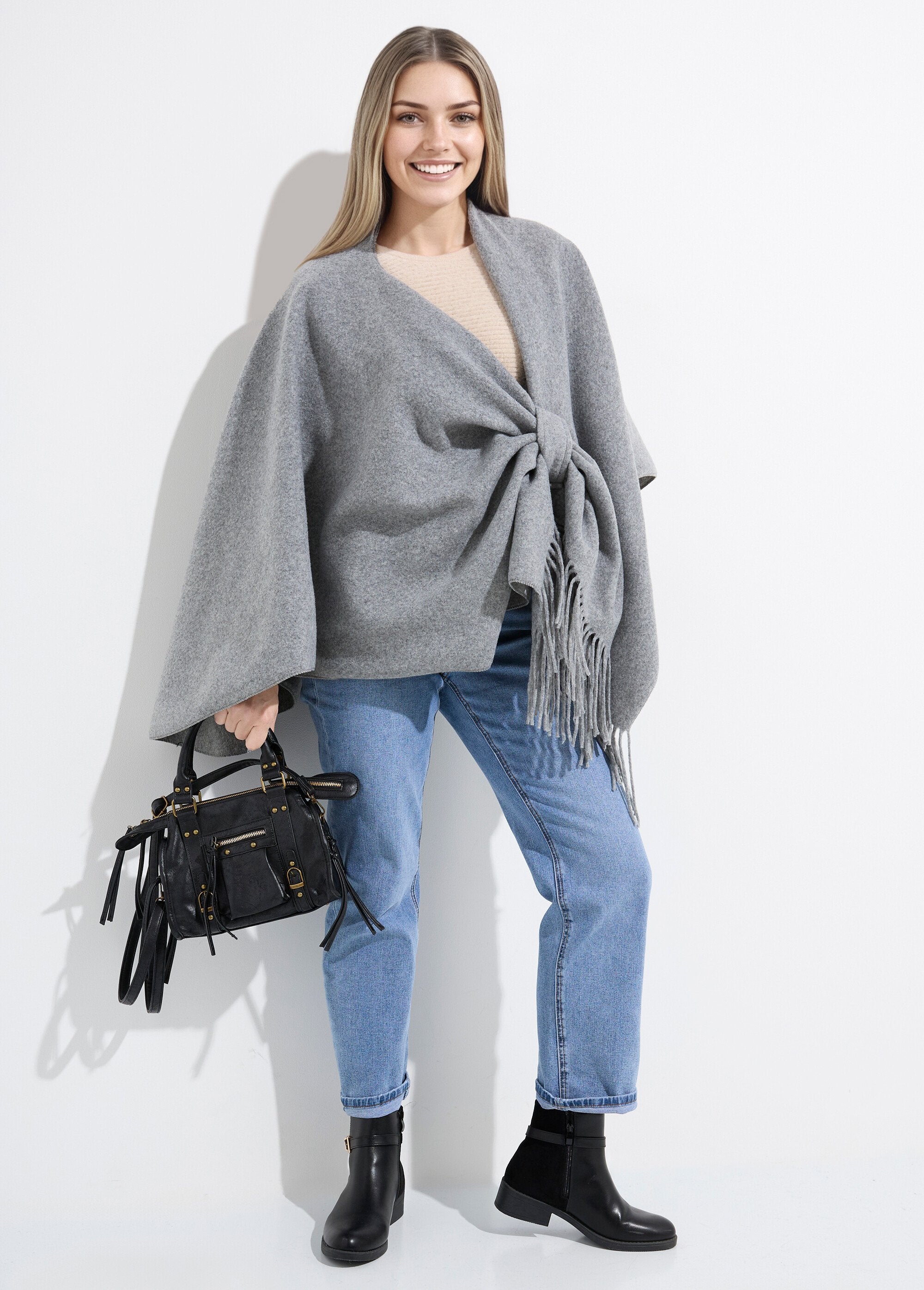 Manteau_cape_à_franges_aspect_lainage_Gris_SF1_slim