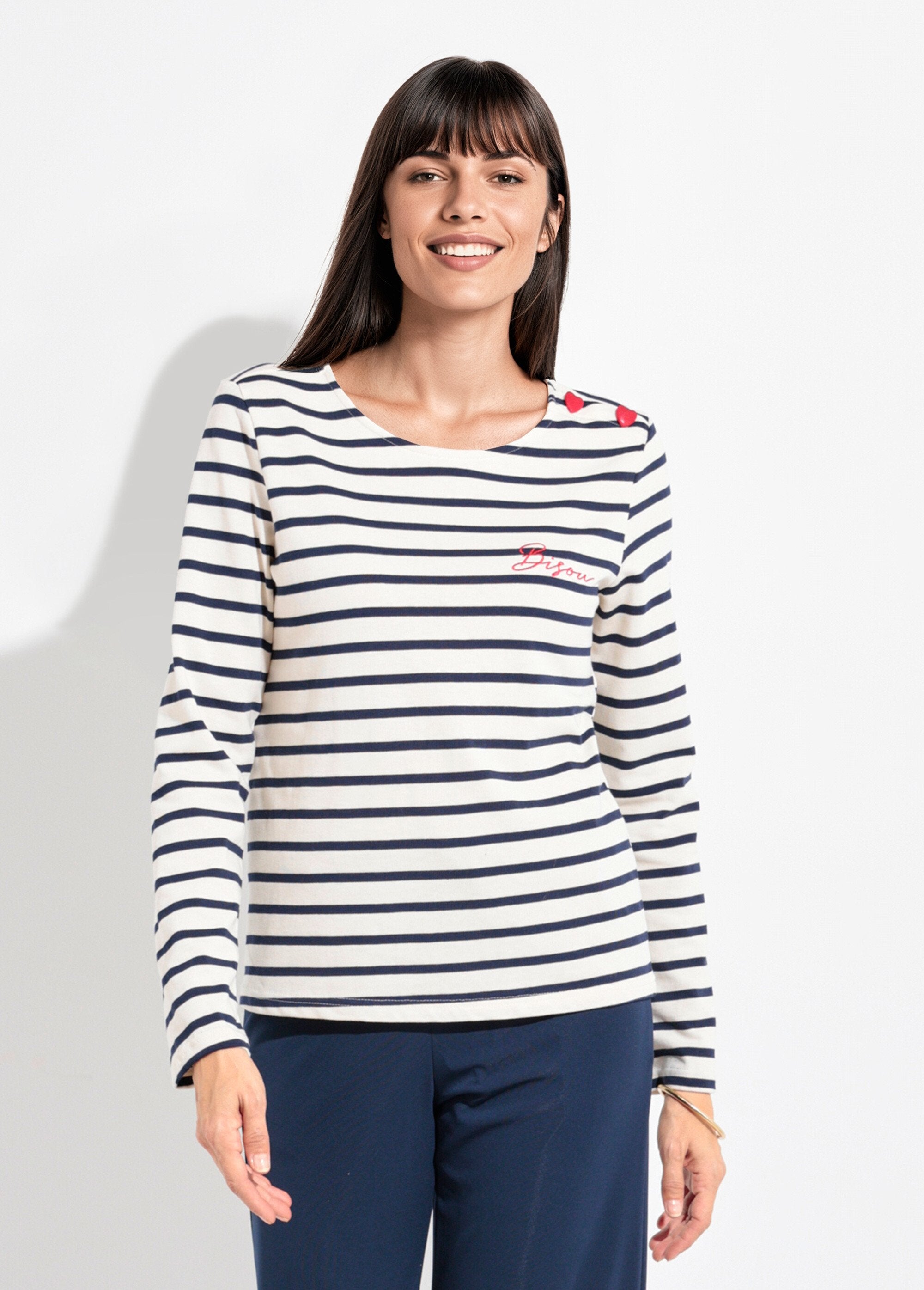 Camisa_de_marinheiro_com_botões_de_coração_nos_ombros_Blanc_raye_marine_FA1_slim