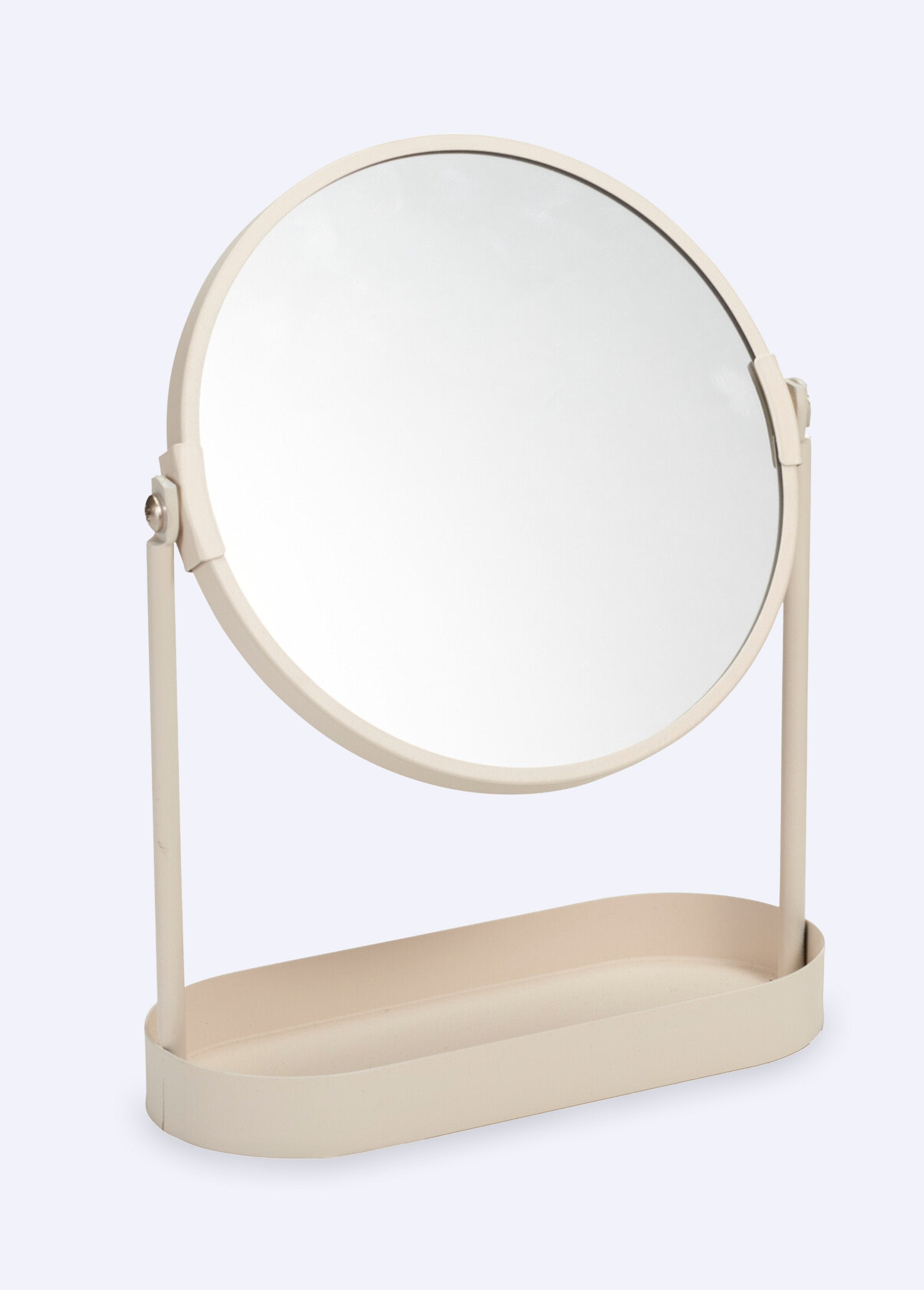Miroir_d'appoint_en_métal,_avec_plateau_Creme_FA1_slim
