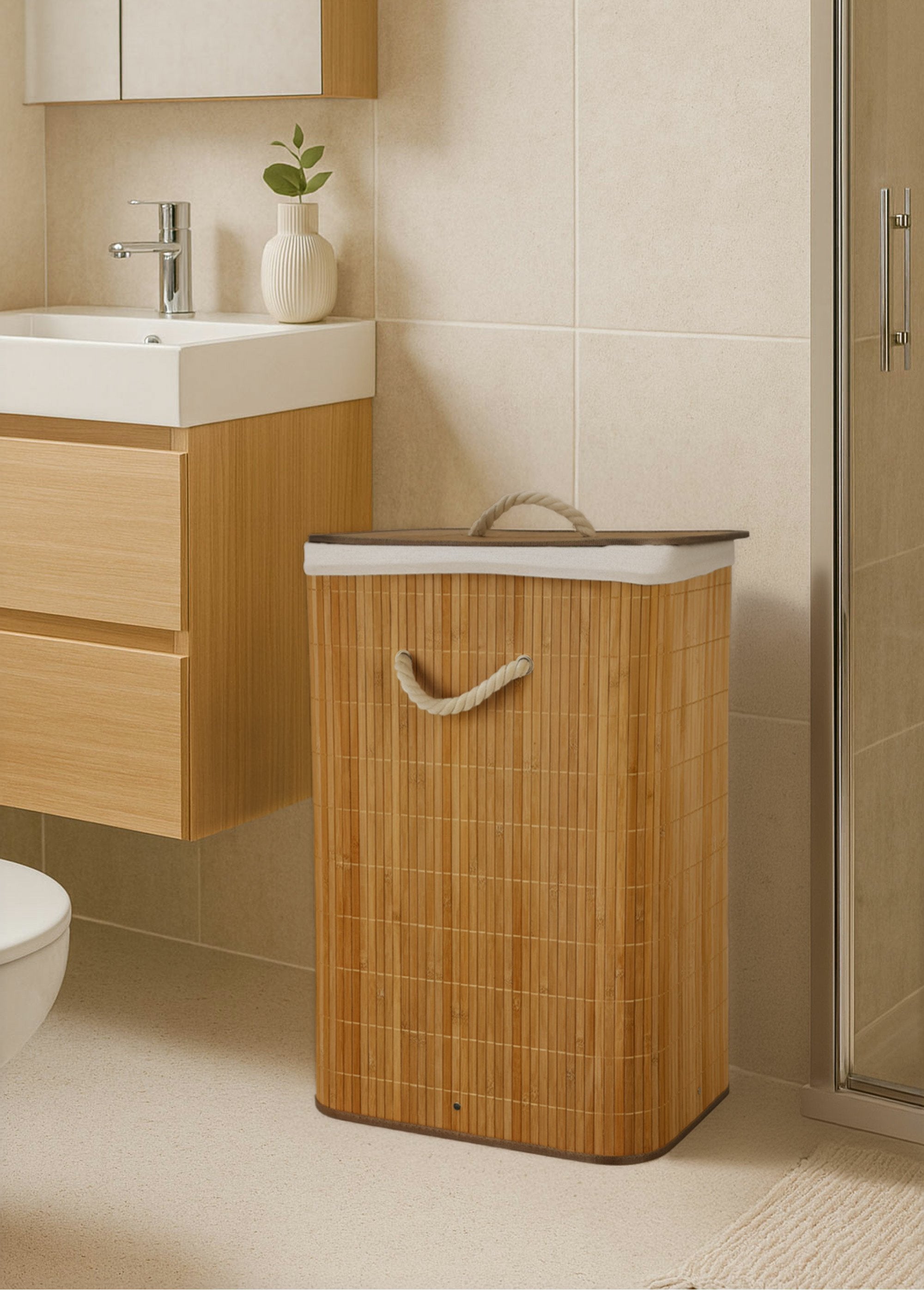 Panier_à_linge_bambou,_poignées_cordes_Blanc_et_bambou_SF1_slim