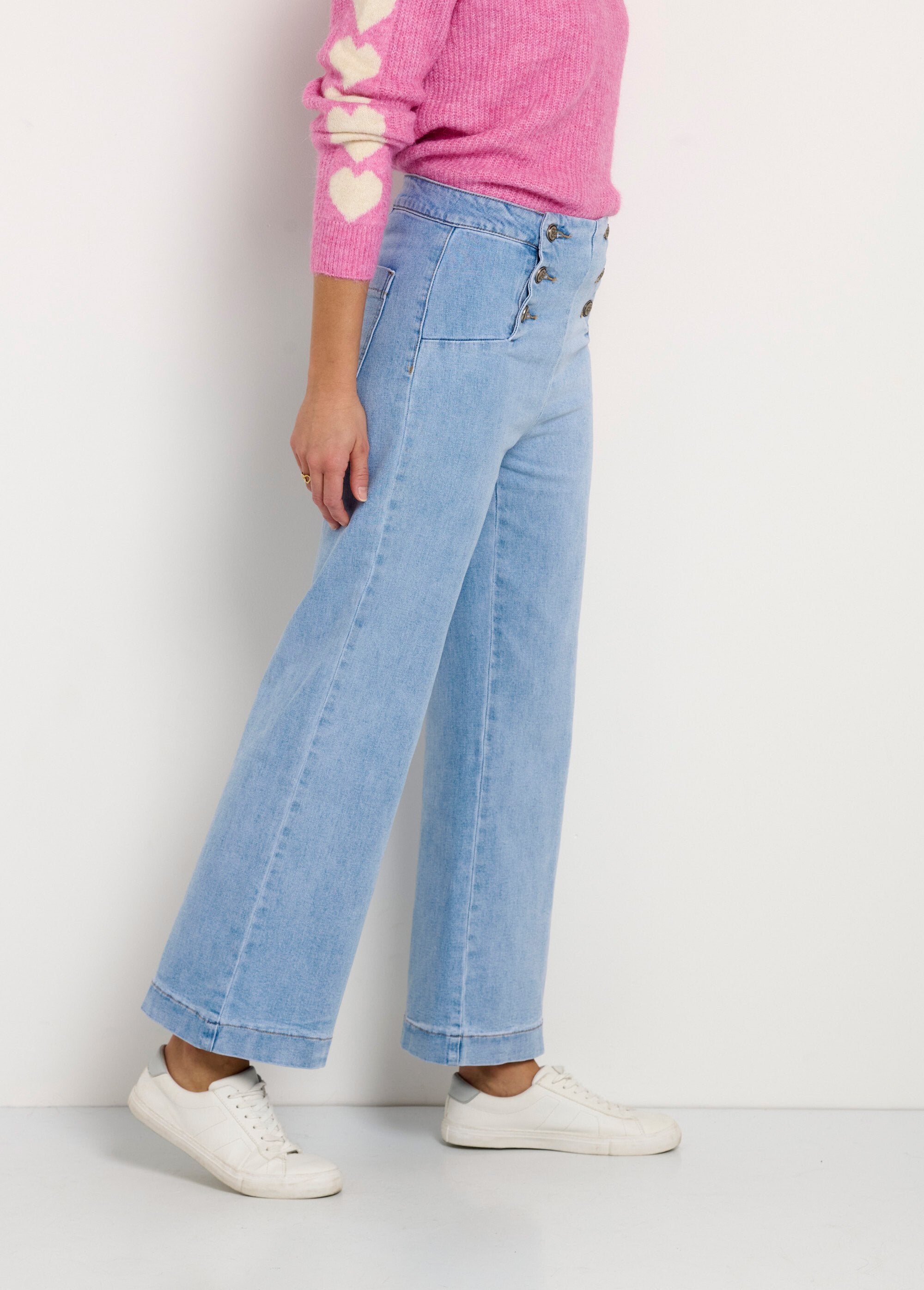 Calça_jeans_flare_ponte_Bleached_DR1_slim