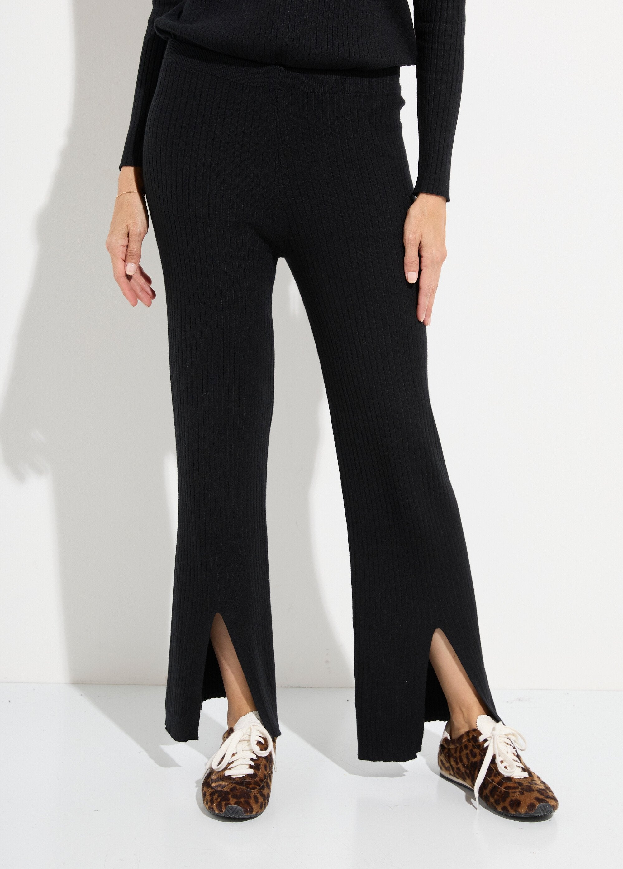 Pantalon_détente_en_maille_cotelée_Noir_FA1_slim