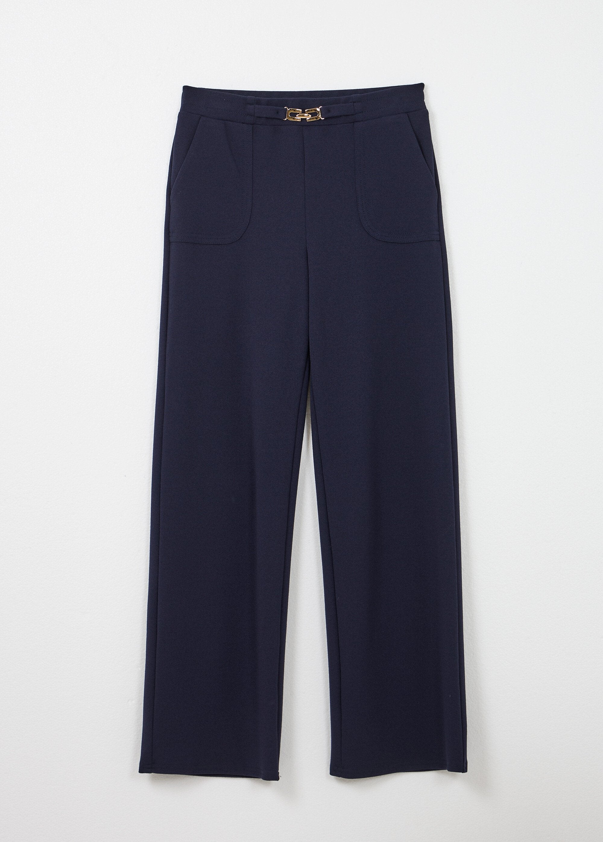 Calça_reta_com_cós_elástico_e_cinto_joia_Marine_AP1_slim