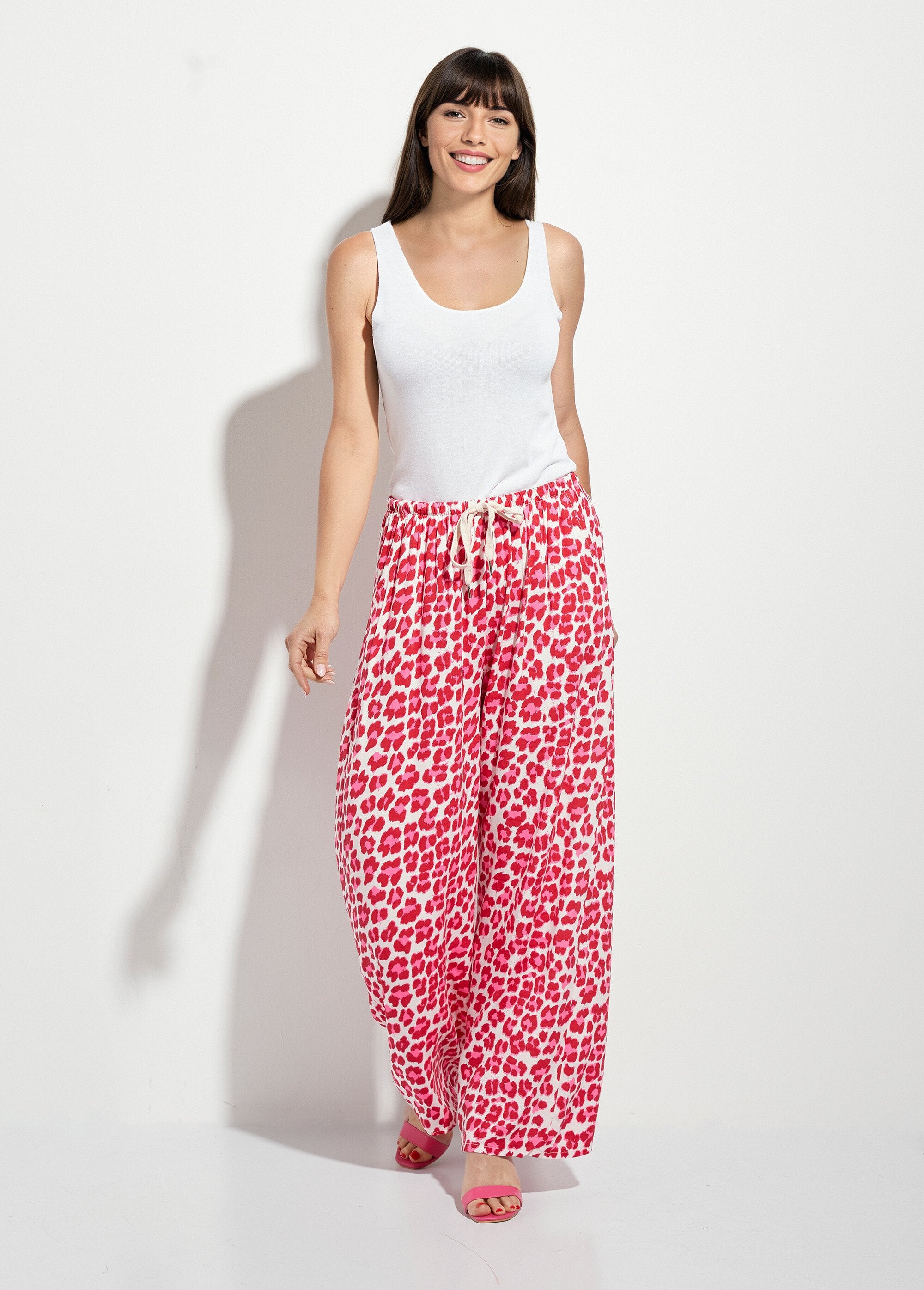 Calças_largas_com_estampa_de_oncinha_neon_Fuschia_et_rouge_SF1_slim