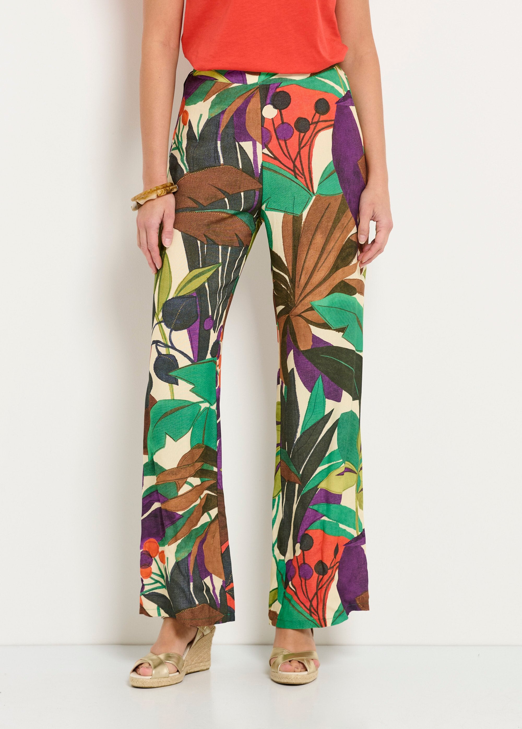 Calça_estampada_com_cós_largo_e_elástico_Multicolore_FA1_slim