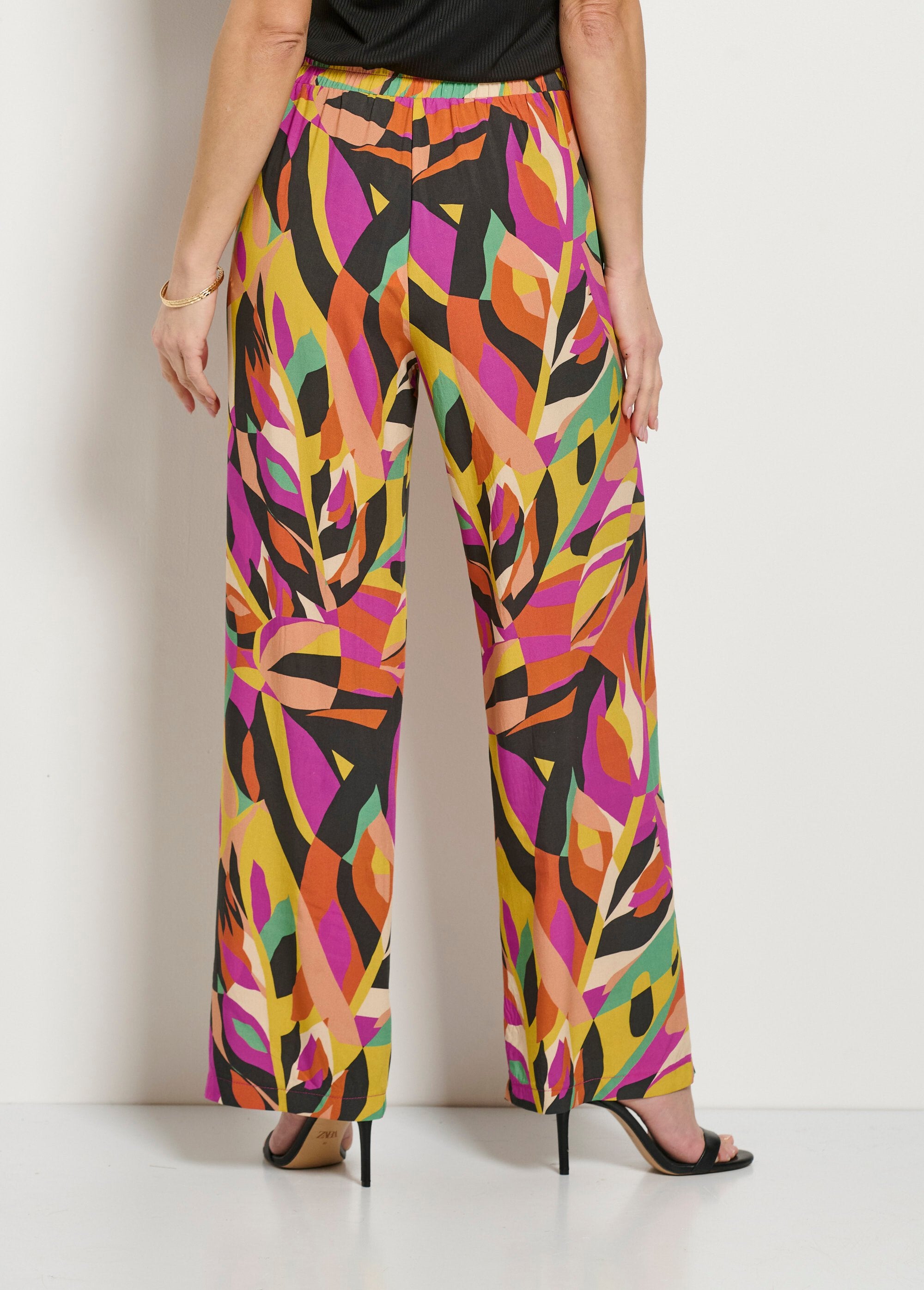 Pantalon_large_taille_semi-élastiquée_imprimé_Multicolore_DO1_slim