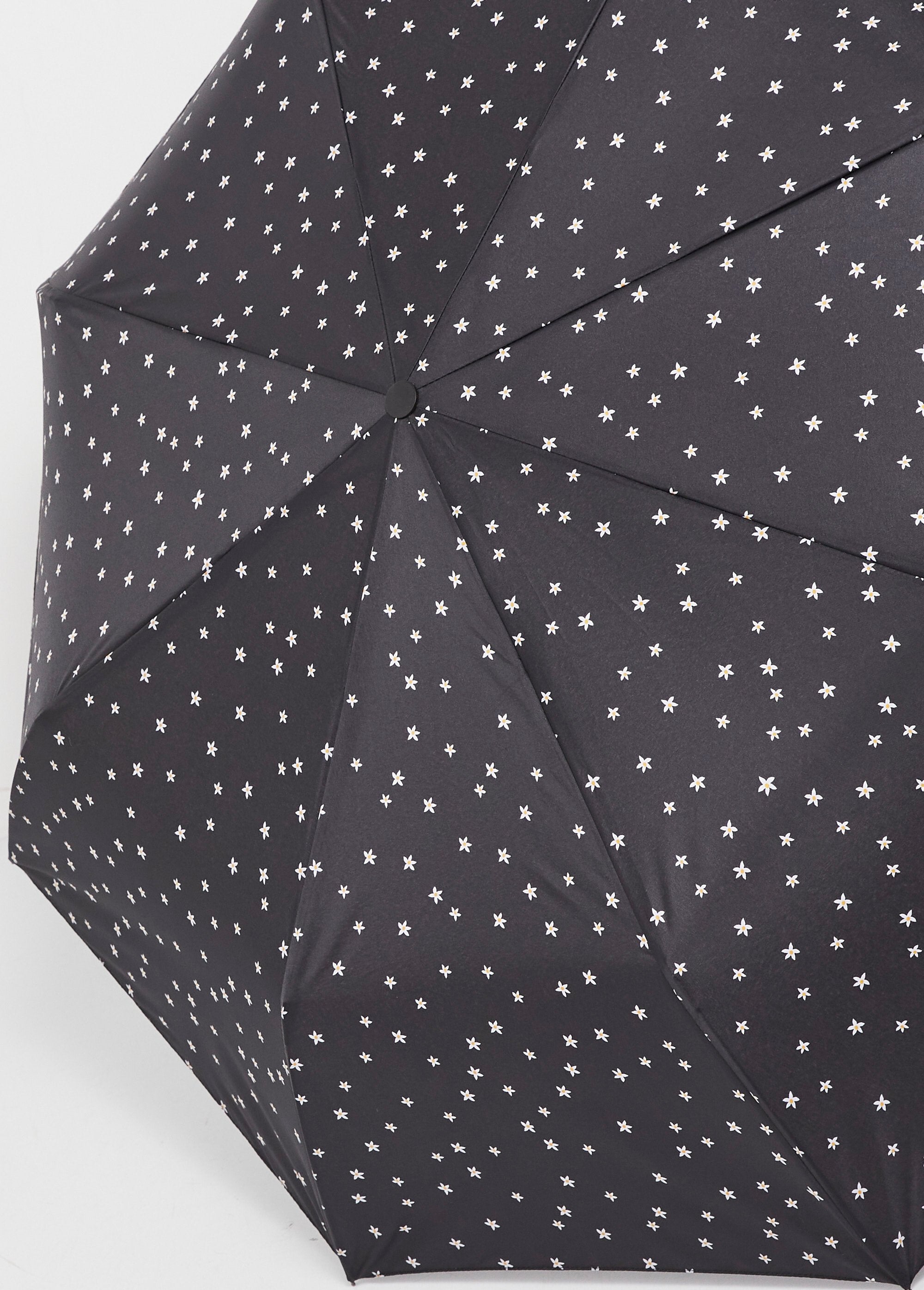 Guarda-chuva_dobrável_automático_Noir_blanc_etoiles_DE1_slim