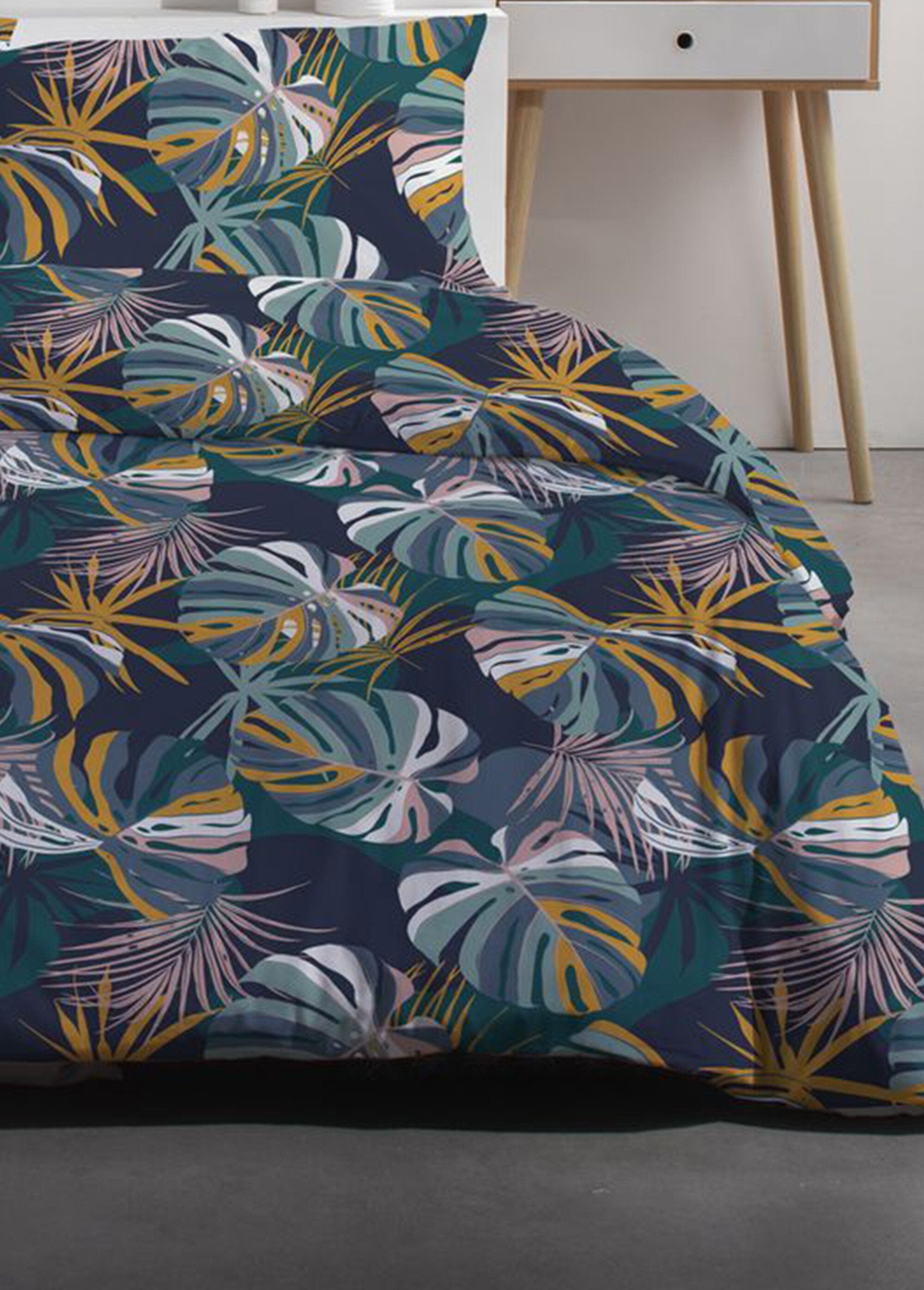 Conjunto_de_algodão_puro_240_x_220cm,_Feuillage_Bleu_turquoise_DE1_slim