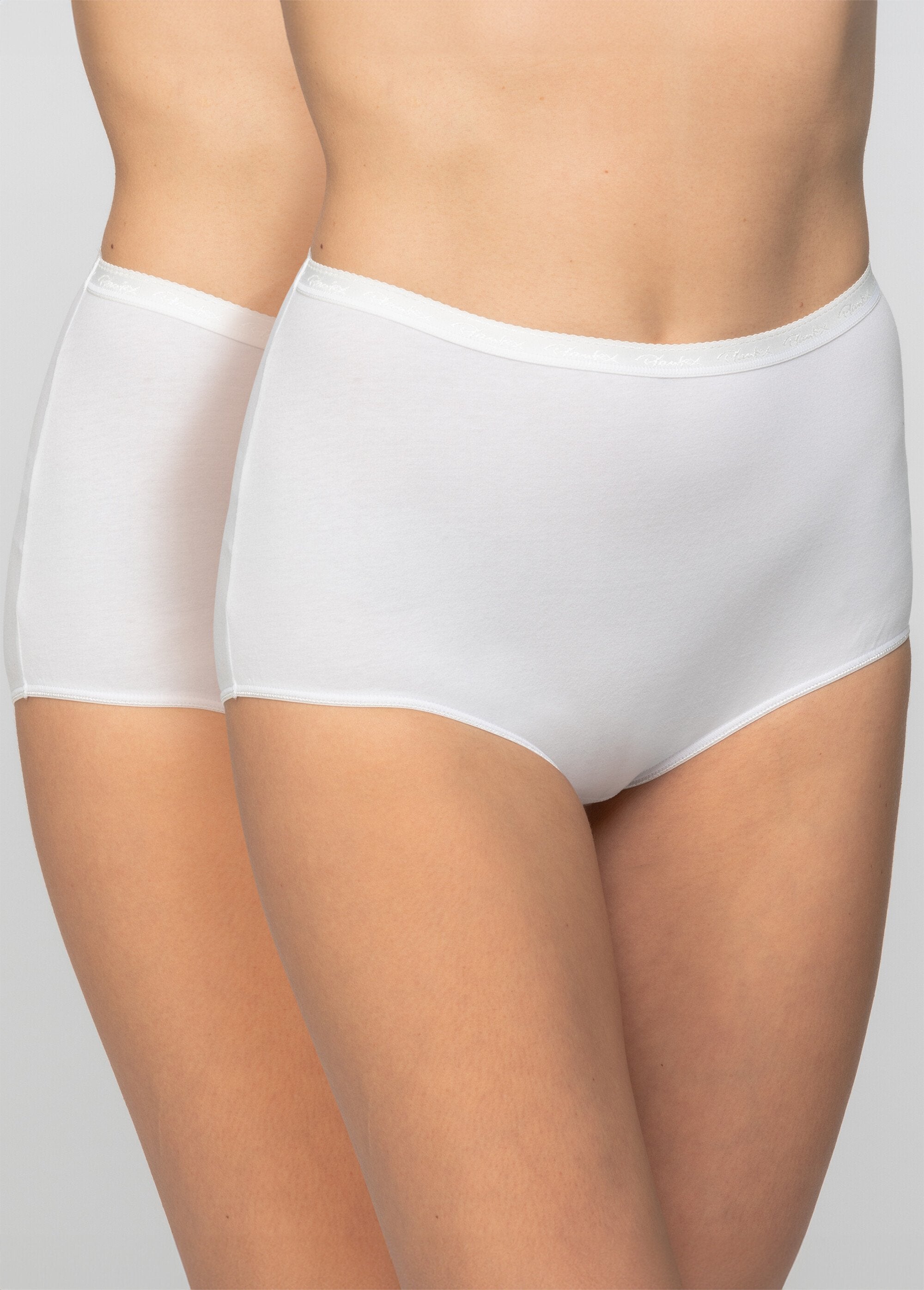 Playtex®_-_Pack_de_2_cuecas_de_cintura_alta_em_algodão_orgânico_Lote_branco2_FA1_slim