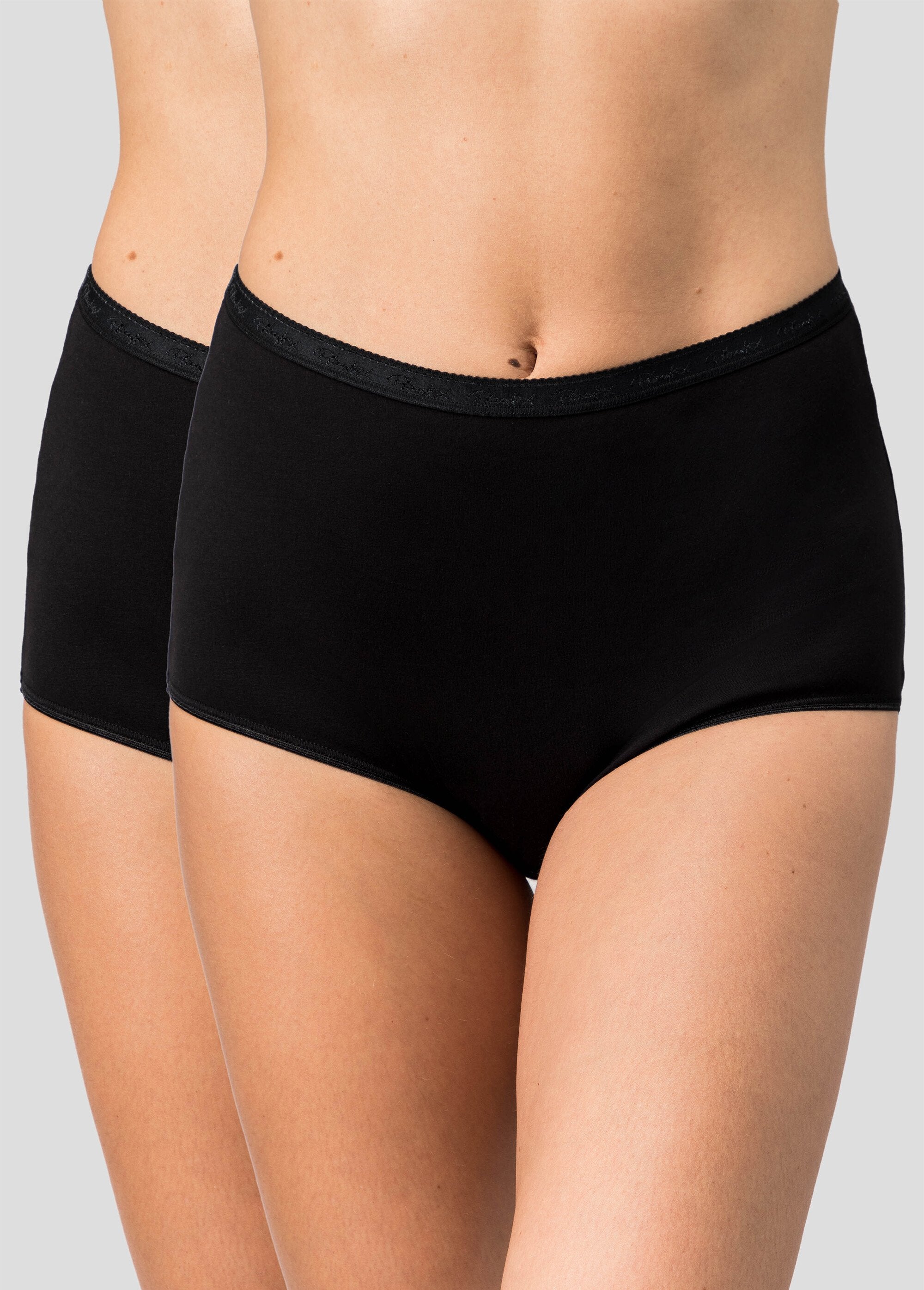 Playtex®_-_Pack_de_2_cuecas_de_cintura_alta_em_algodão_orgânico_Lote_preto2_FA1_slim