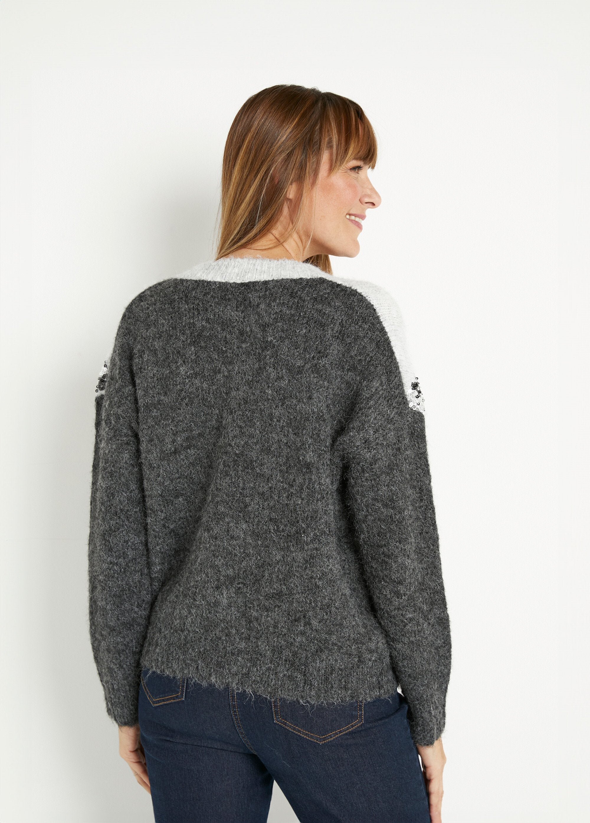 Suéter_quente_de_gola_V_bicolor_com_lantejoulas_Gris_DO1_slim