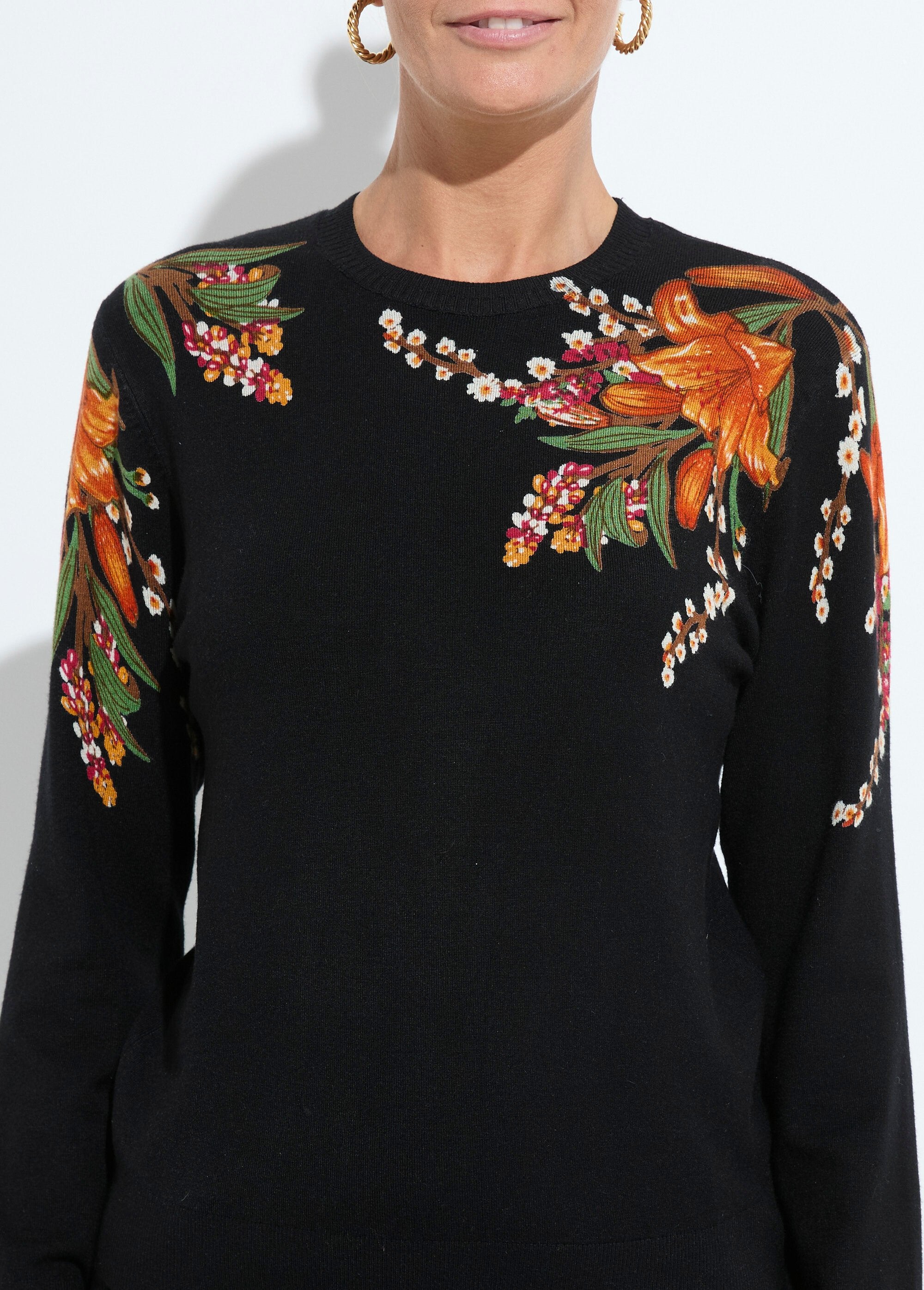 Suéter_quente_de_gola_redonda_com_estampa_floral_e_manga_comprida_Noir_DE1_slim