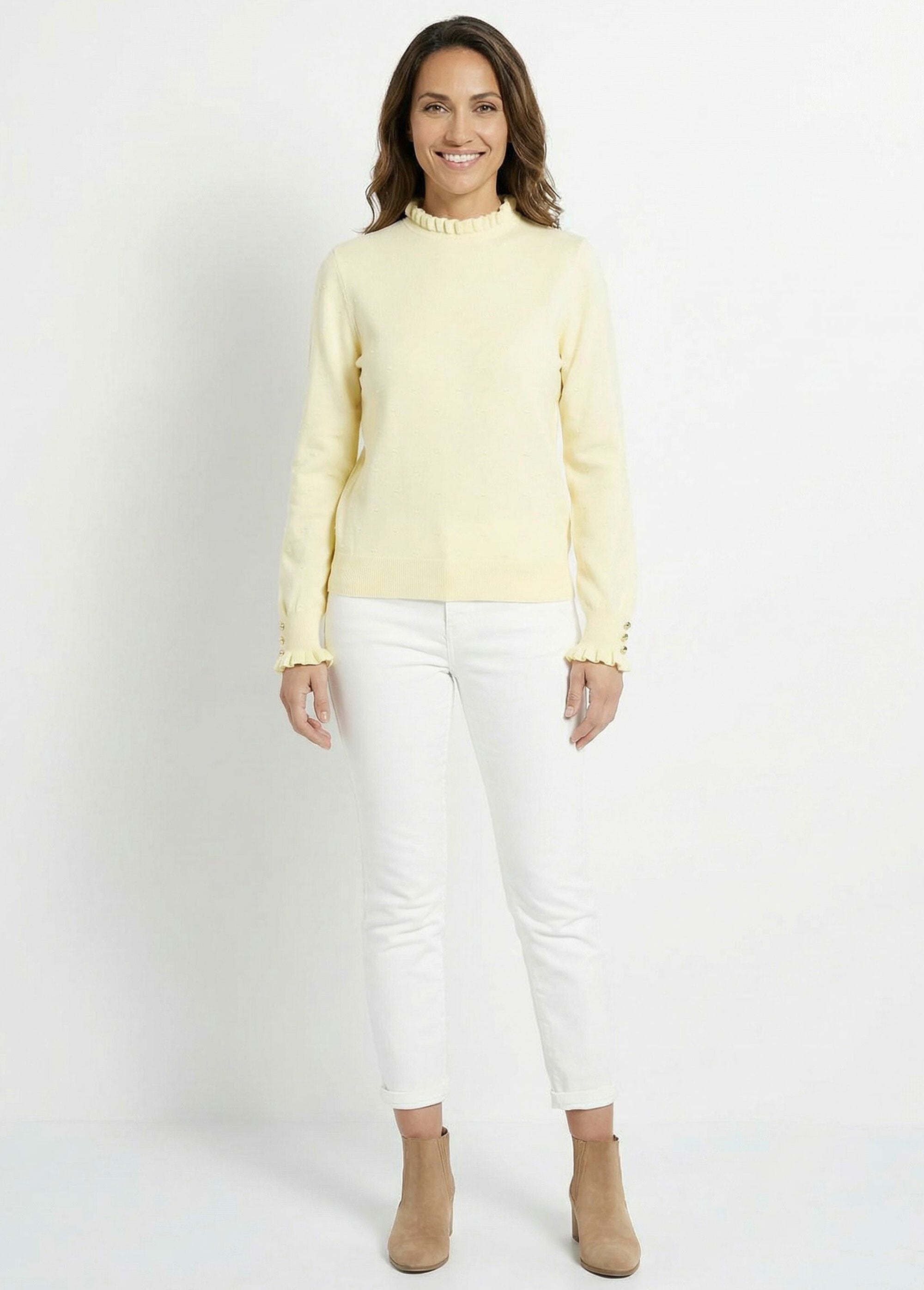 Camisola_de_gola_subida_plissada_Jaune_SF1_slim