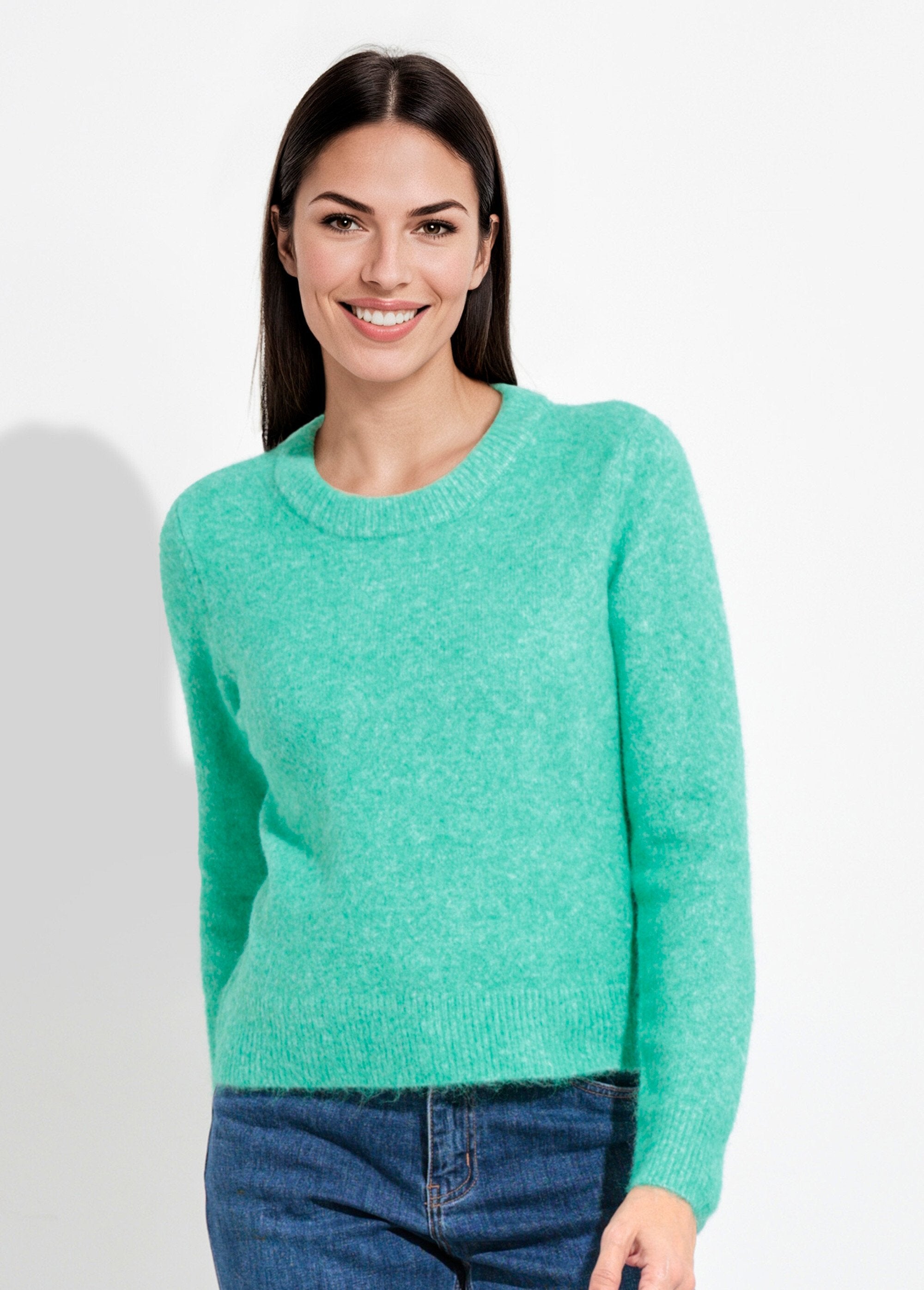 Pull_col_rond_chaud_laine_duveteux_Vert_FA1_slim