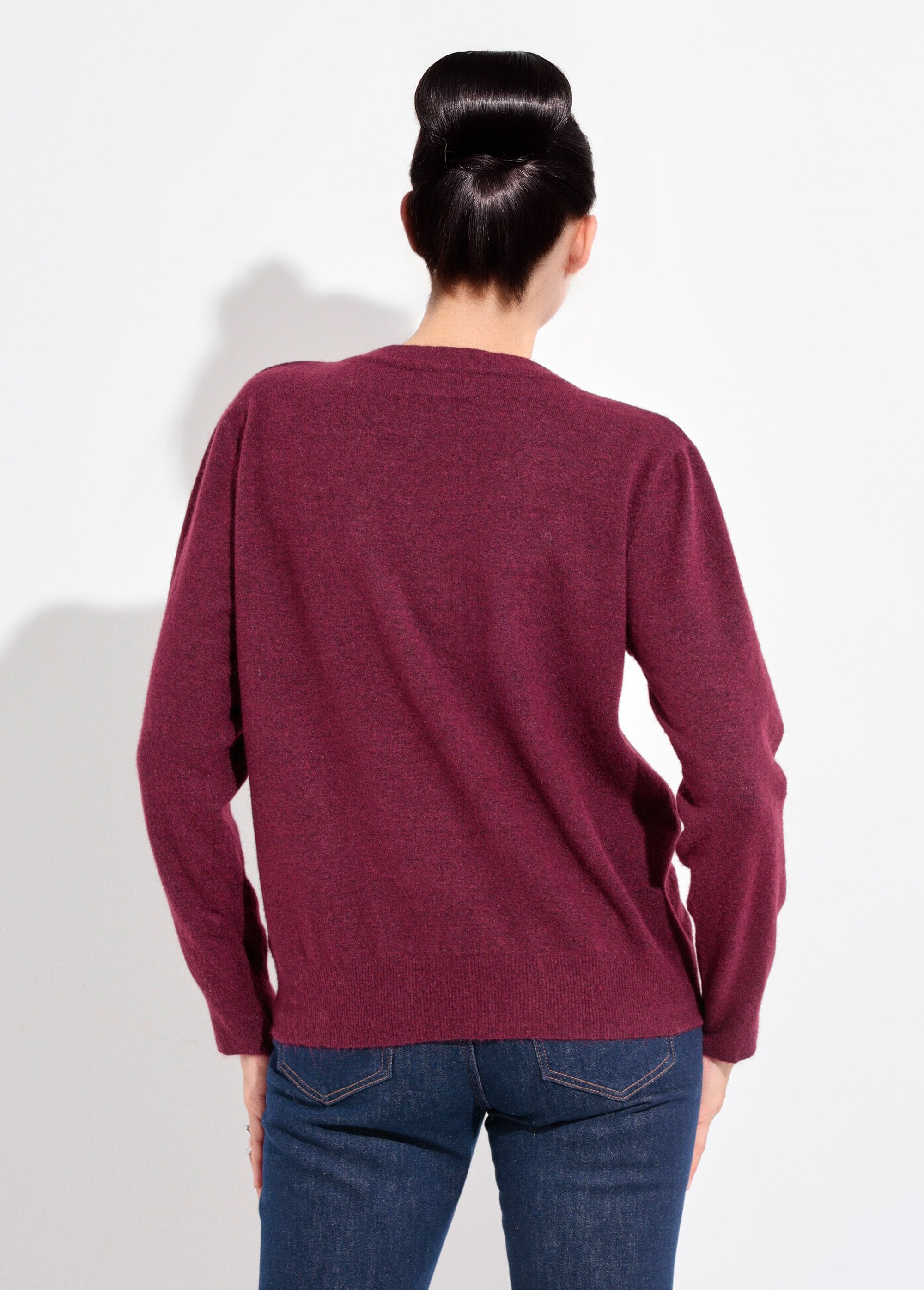 Pull_col_V_doux_et_chaud_avec_laine_Bordeaux_DO1_slim