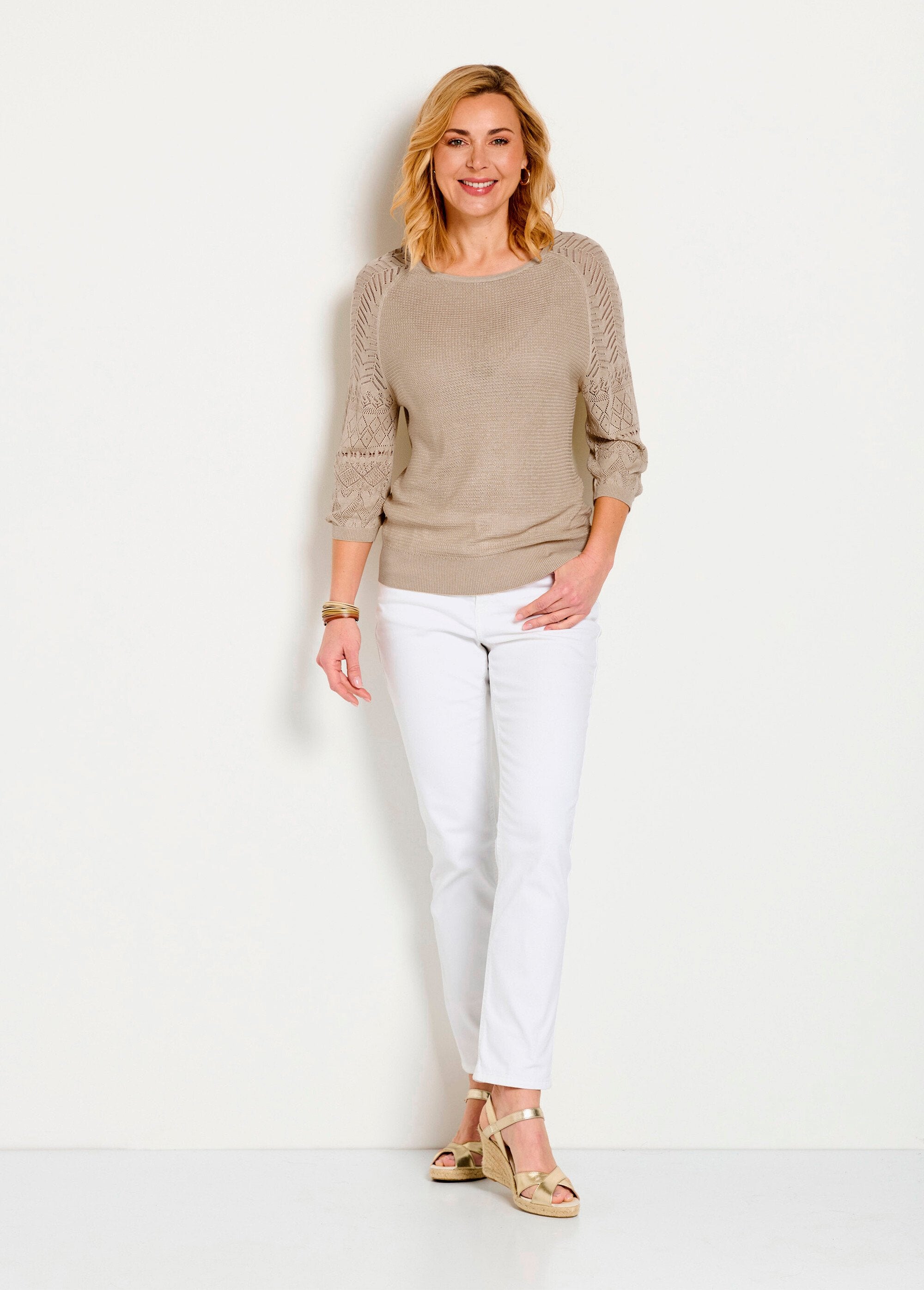 Suéter_leve_com_mangas_raglan_3/4_e_gola_redonda_Beige_SF1_slim