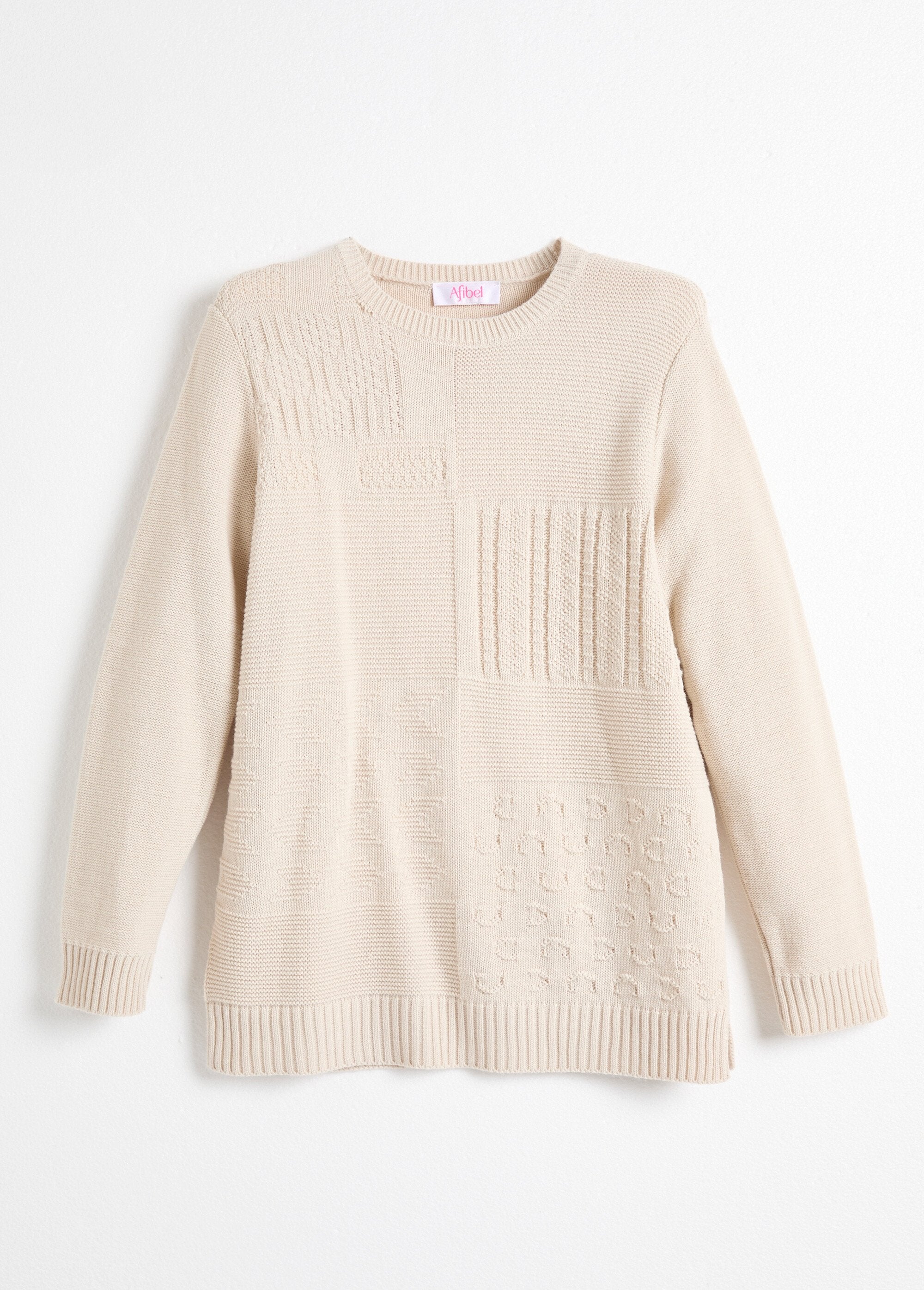 Suéter_túnica_de_manga_comprida_e_gola_redonda_Beige_AP1_slim