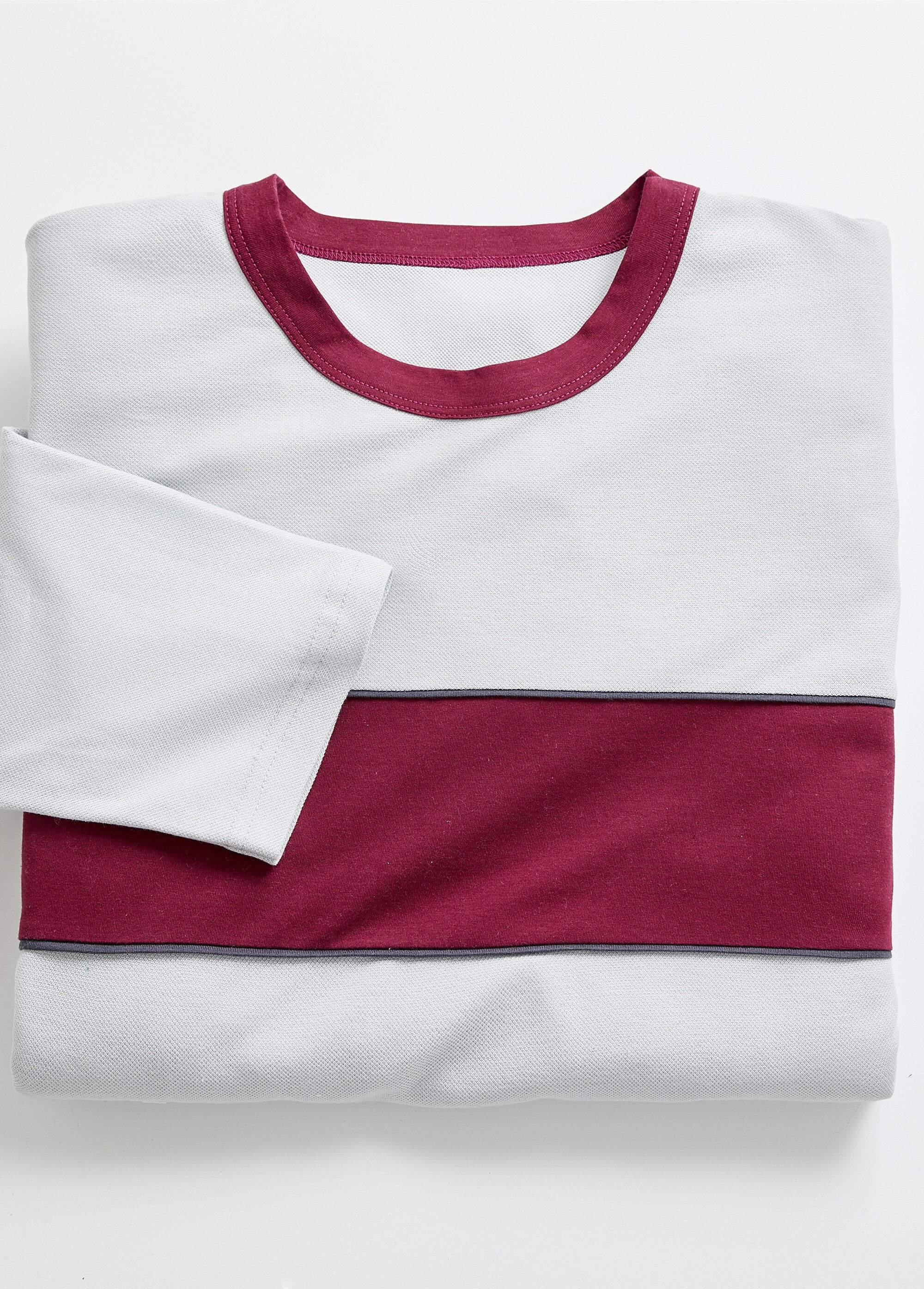 Pijama_de_algodão_bicolor_Bordéus_FA1_slim