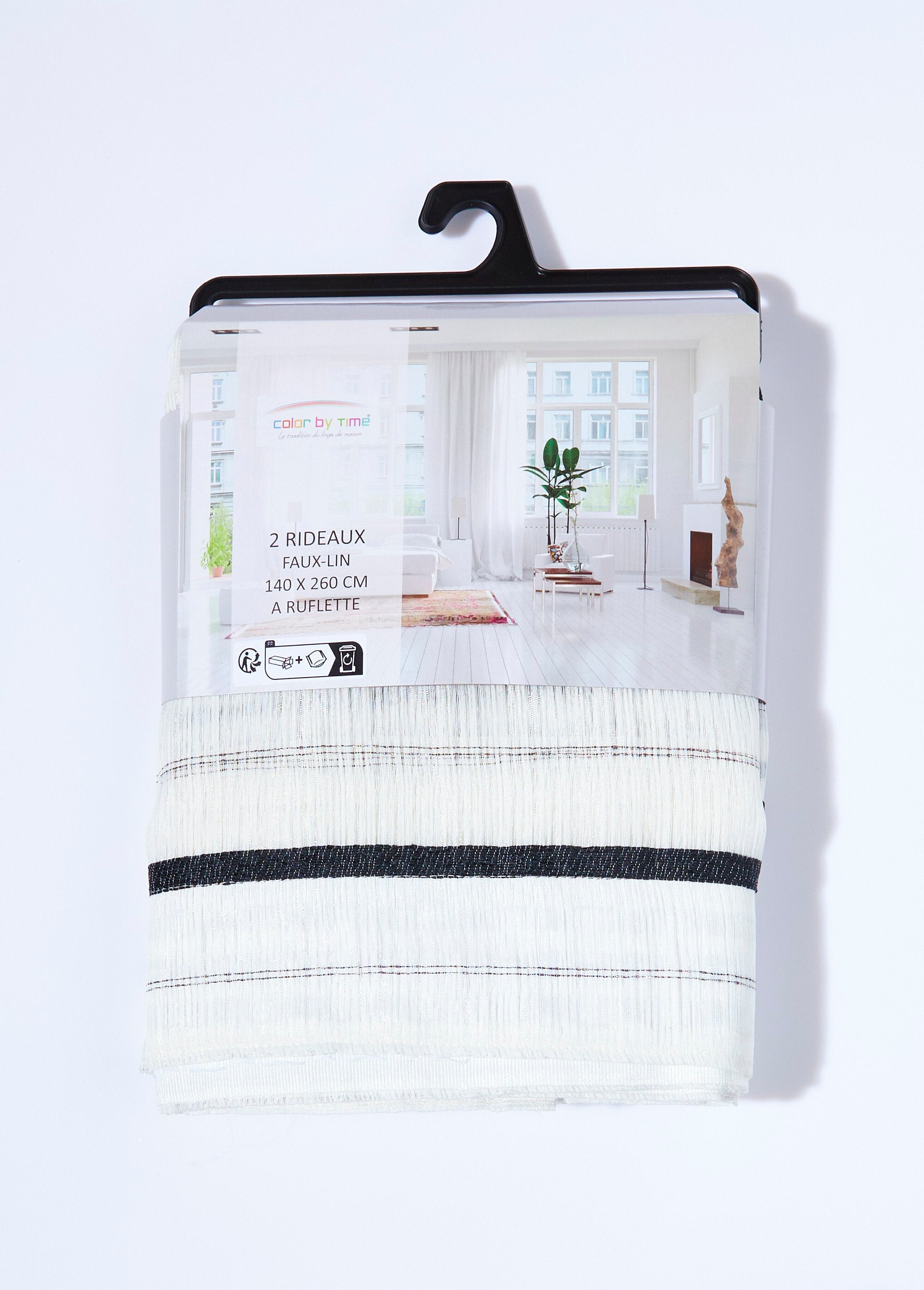 Cortina_ruflette_de_1_painel_em_fios_de_dois_tons_Raye_noir_DE2_slim