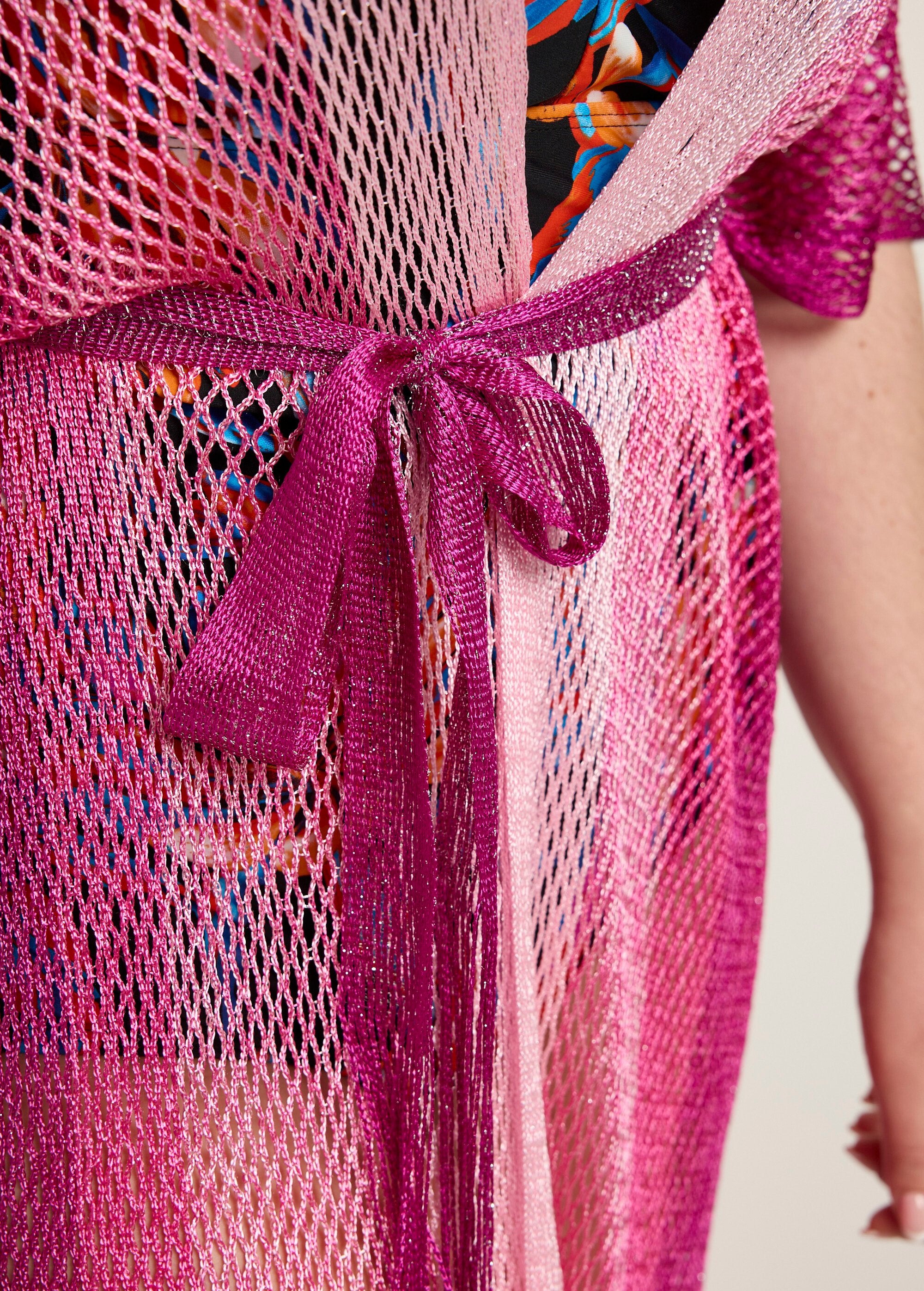 Vestido_de_praia_de_malha_multicolorida_Fuchsia_DE2_curvy