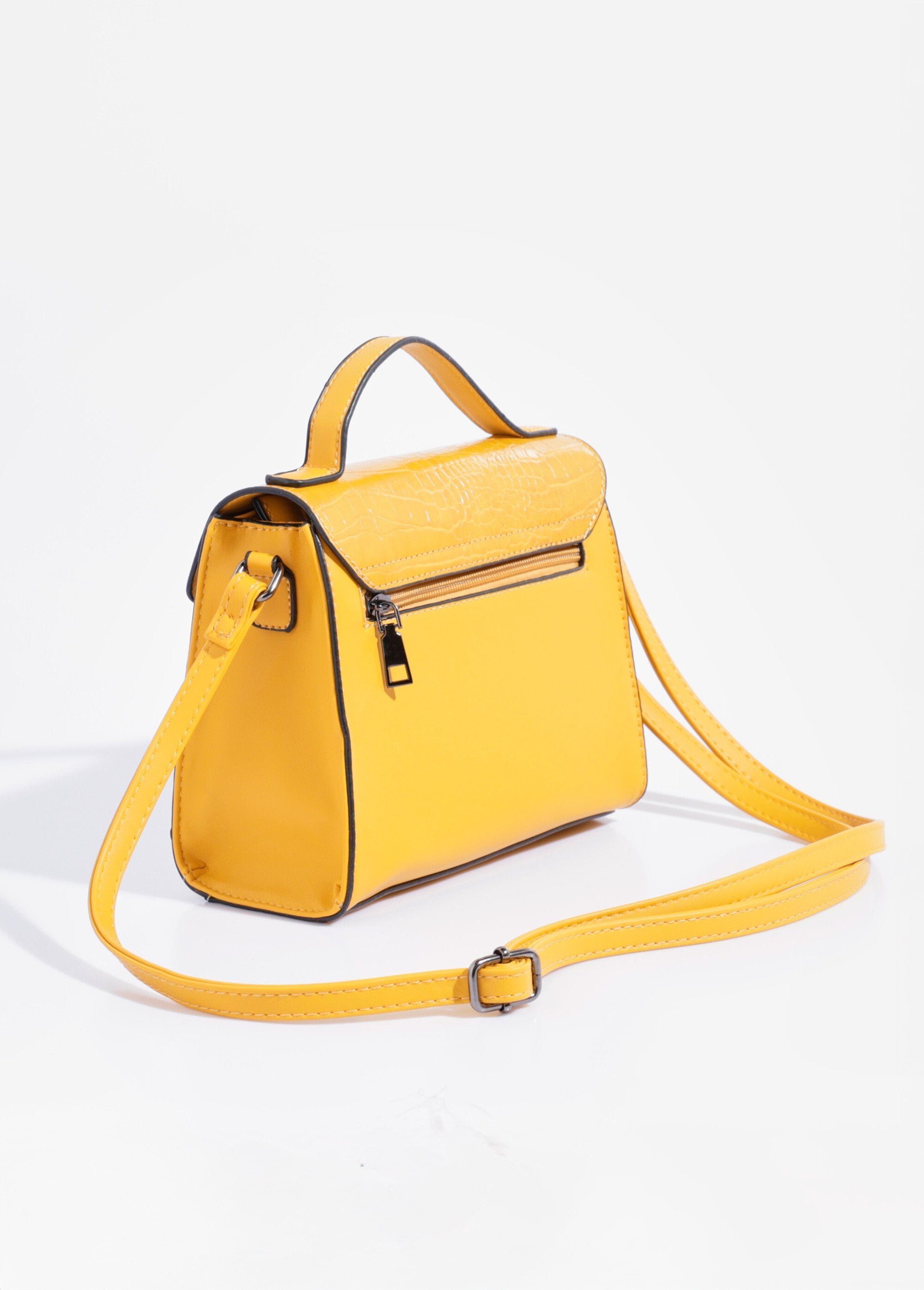 Bolsa_com_aparência_de_réptil,_alça_curta_Jaune_DO1_slim