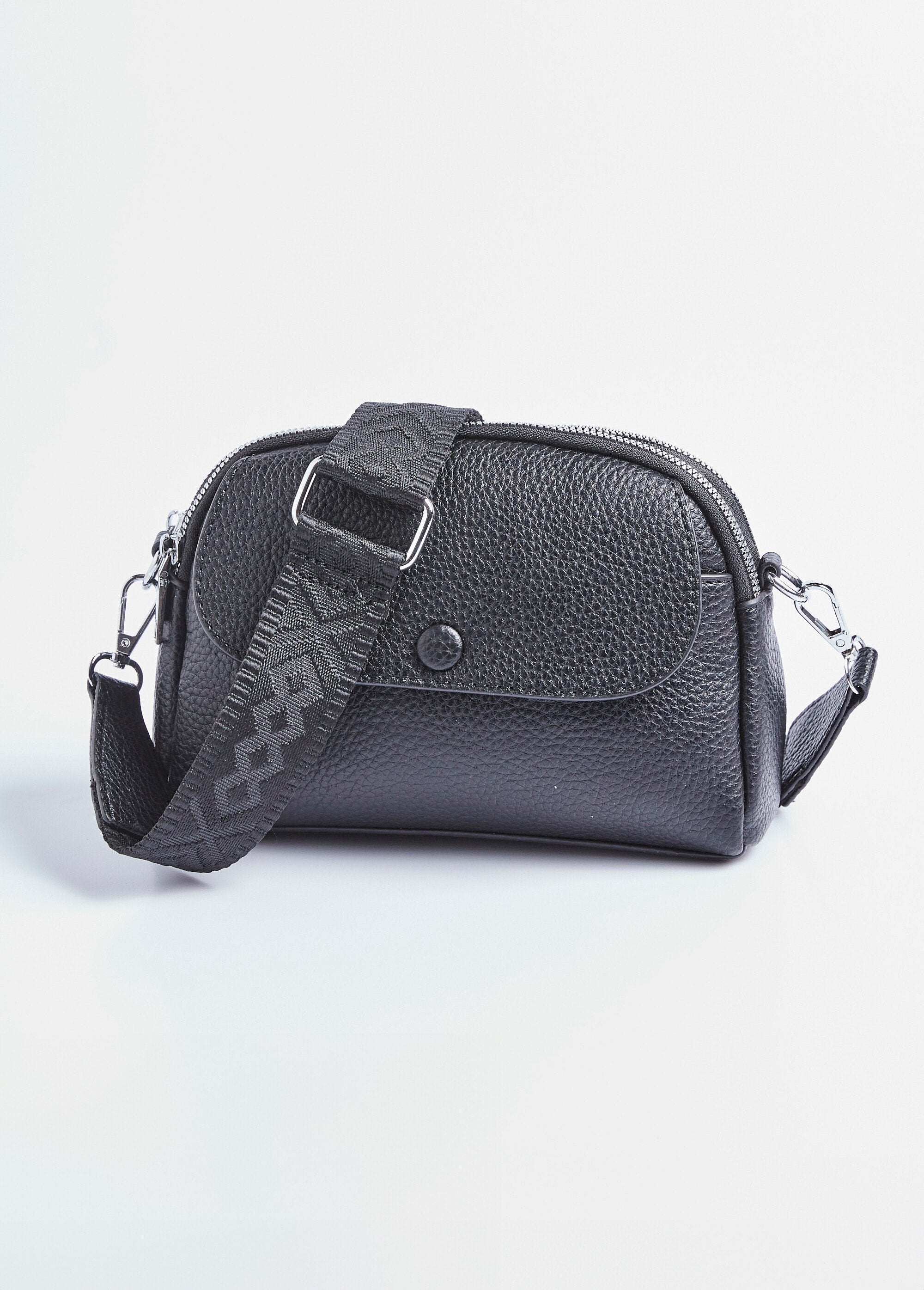 Bolsa_de_couro_sintético_granulado_com_alça_de_ombro_Noir_FA2_slim