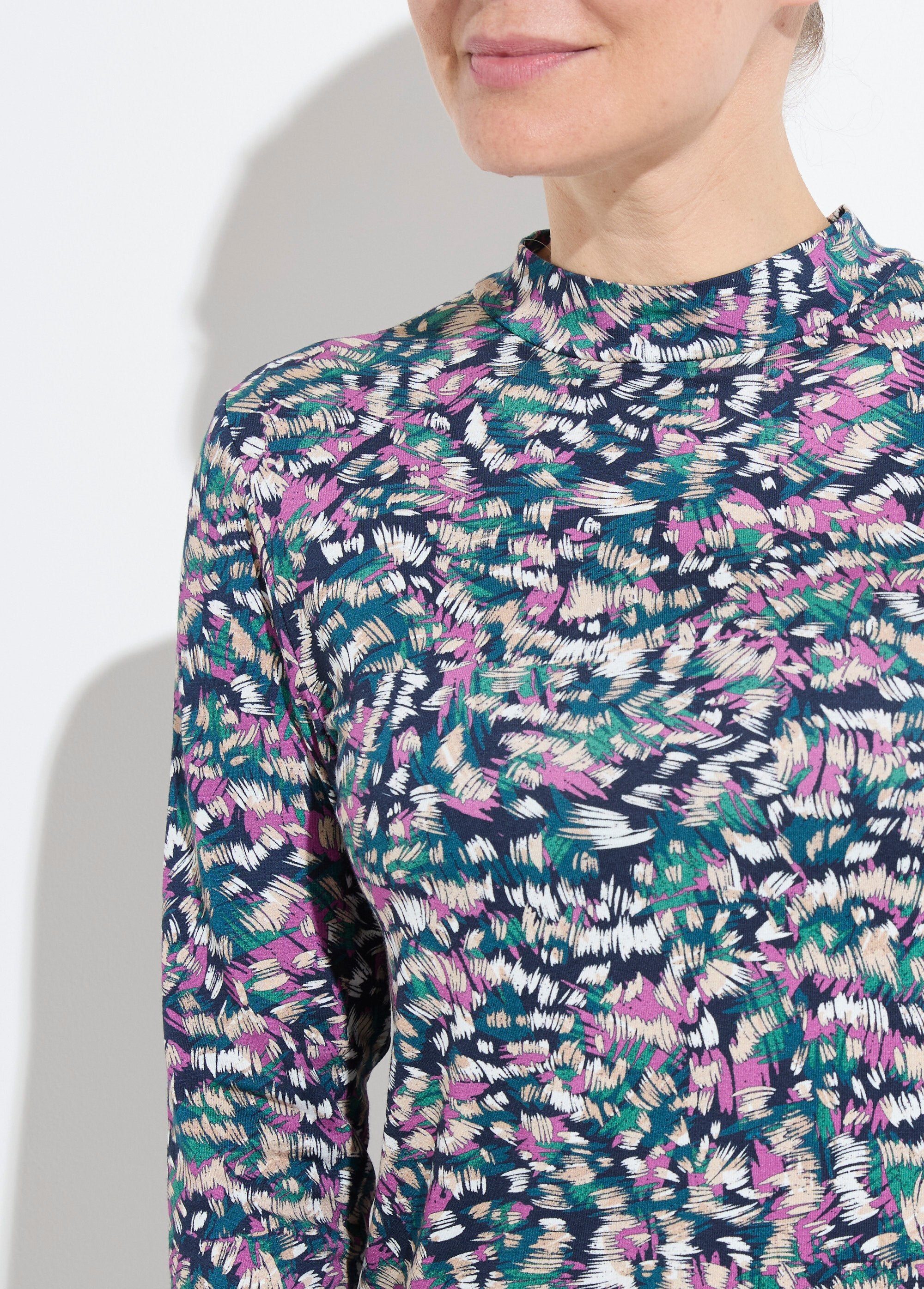 Sous-pull_imprimé_col_montant_manches_longues_Marine_et_rose_DE1_slim