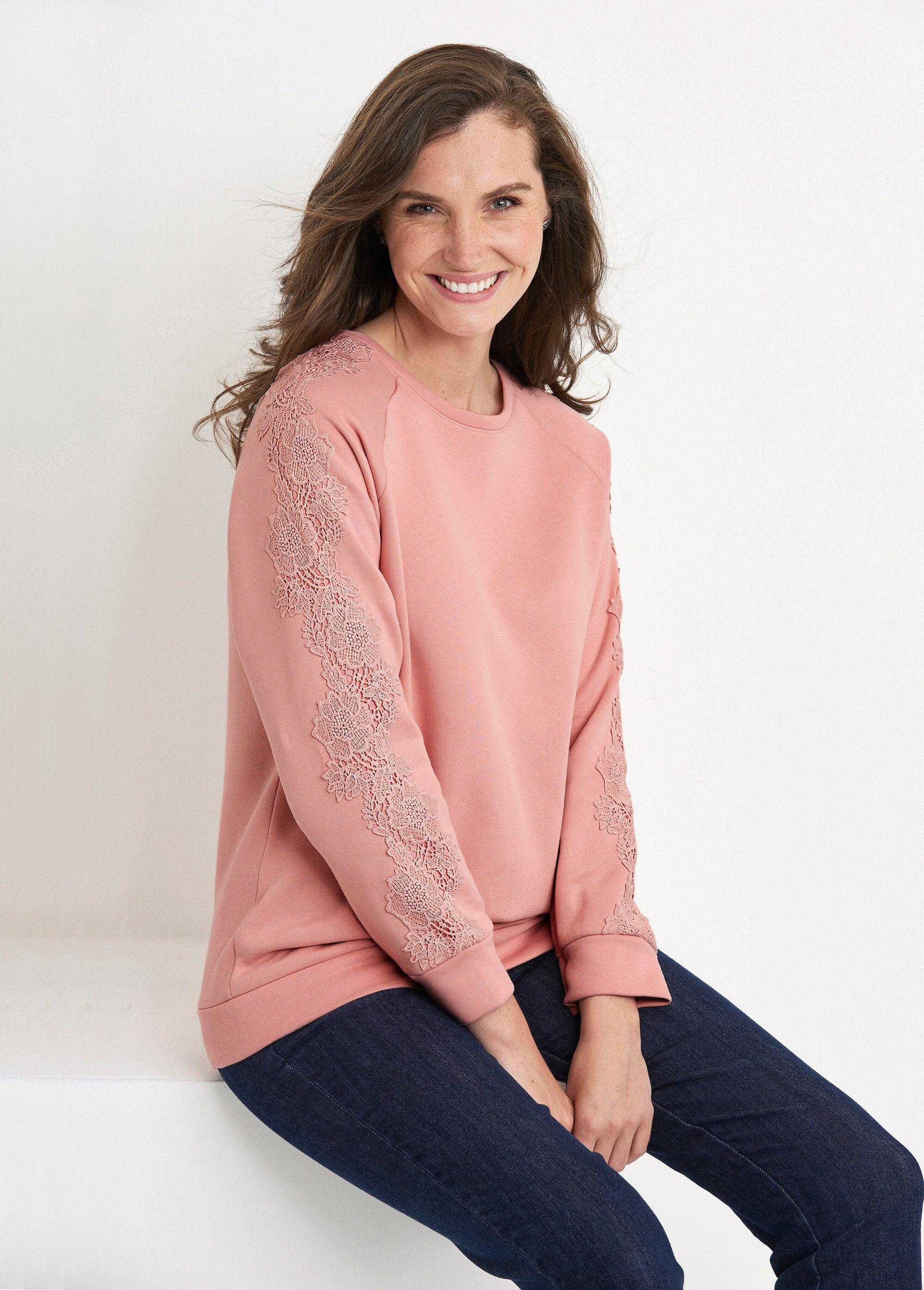 Sweat_jersey_col_rond_dentelle_Rose_FA1_slim