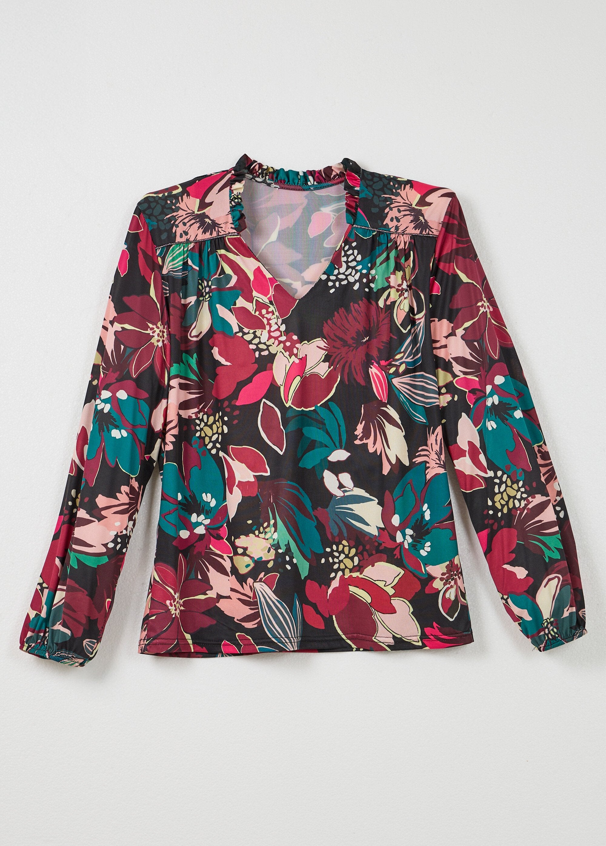 Camiseta_de_gola_alta_com_estampa_floral_Imprime_fuchsia_AP1_slim