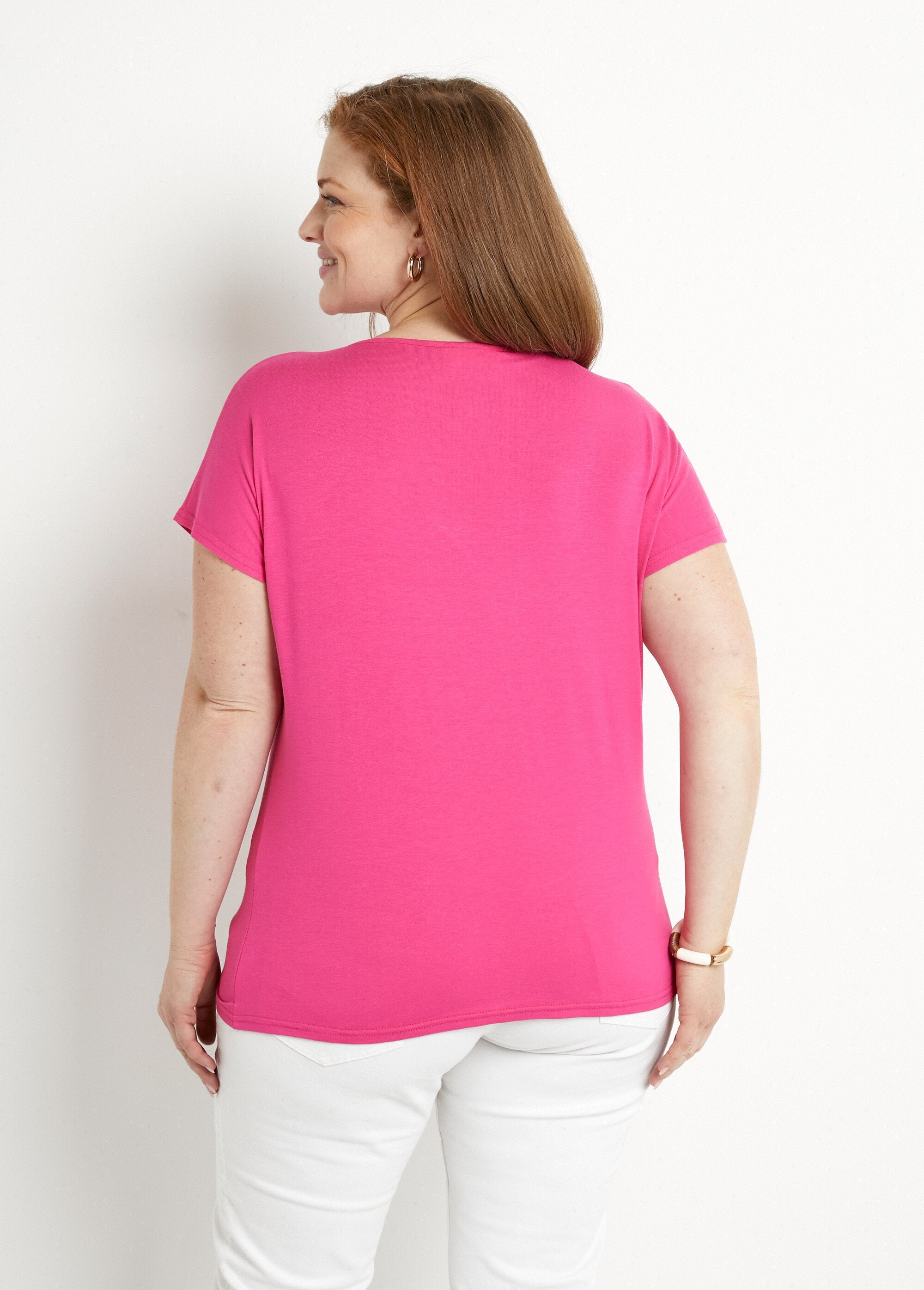 T-shirt_court_extensible_dentelle_Fuchsia_DO1_curvy