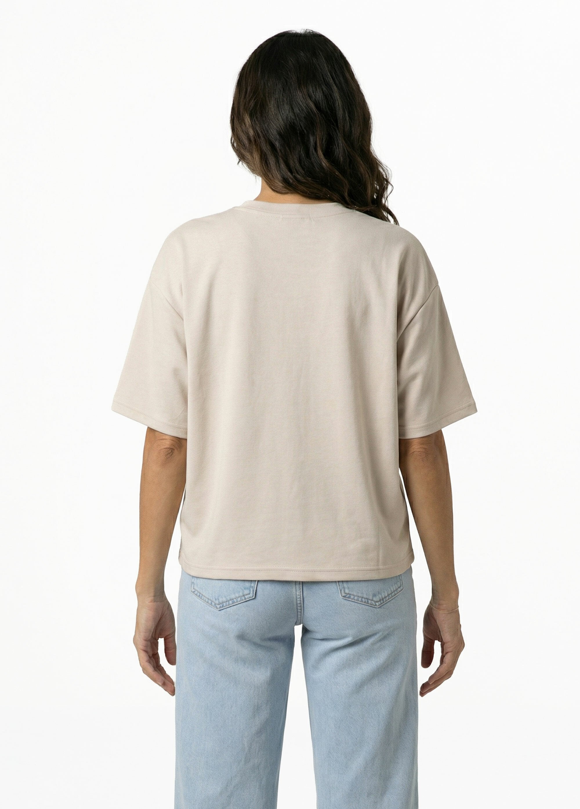 T-shirt_loose_extensible_manches_courtes_Beige_DO1_slim