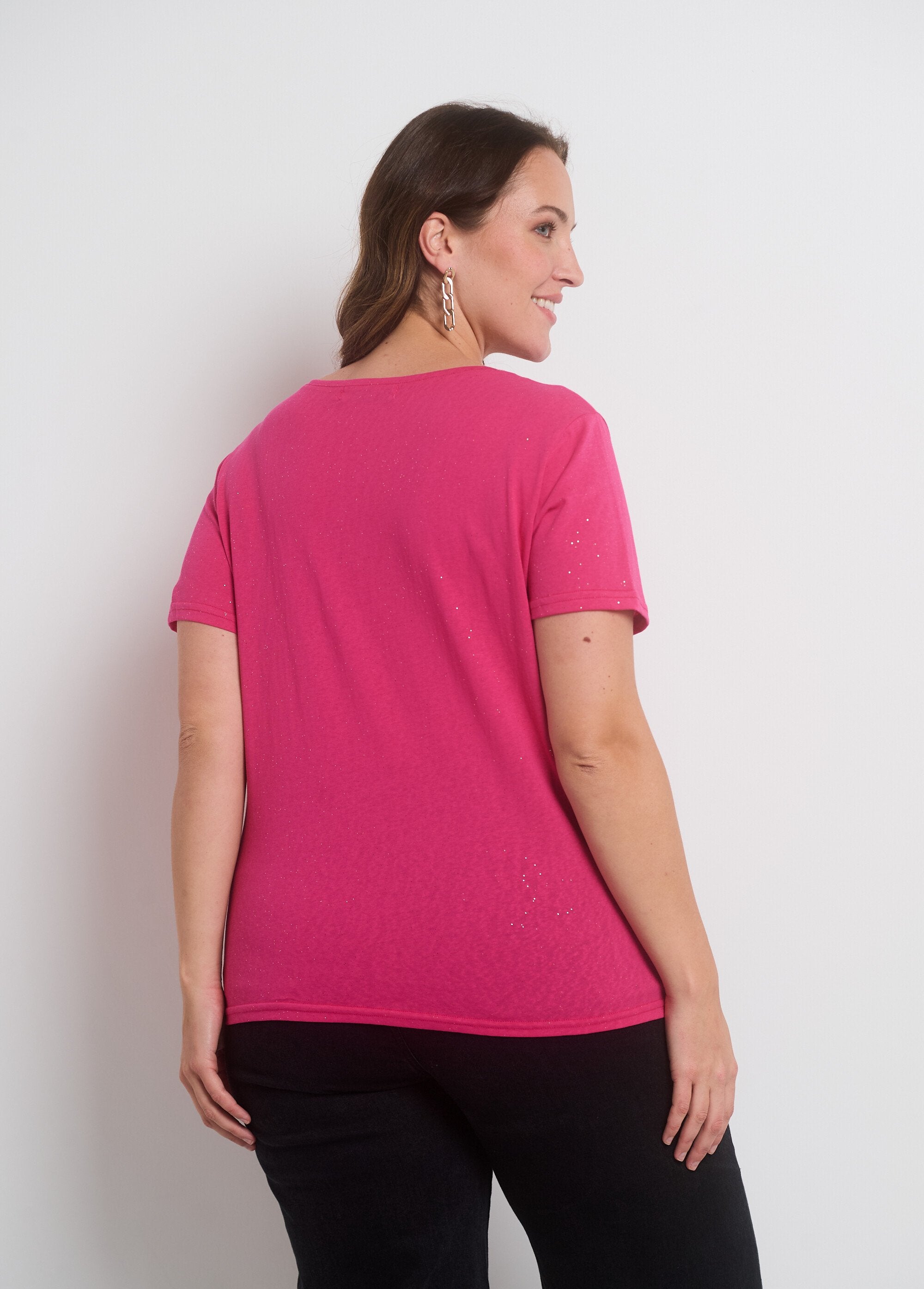 T-shirt_de_manga_curta_em_malha_com_lantejoulas_Fuchsia_DO1_curvy